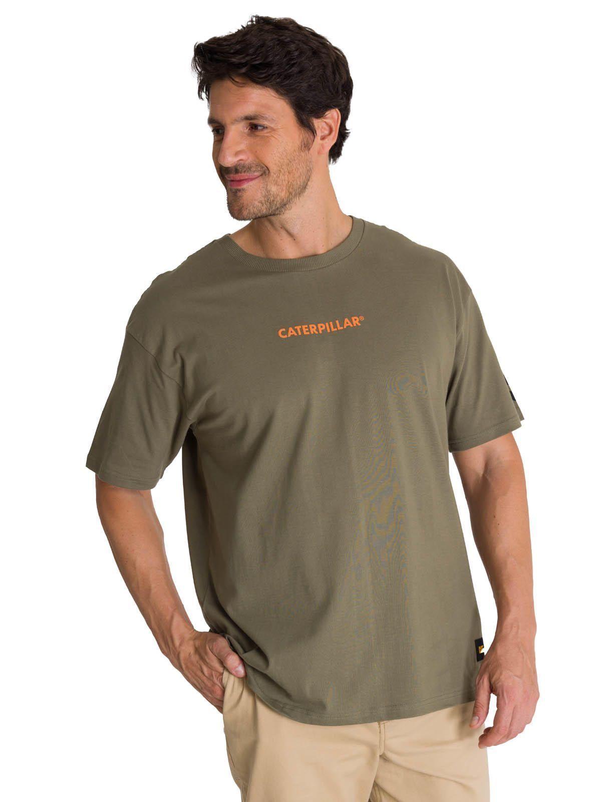 Polera Manga Corta Hombre Premiun Quality Oliva-0