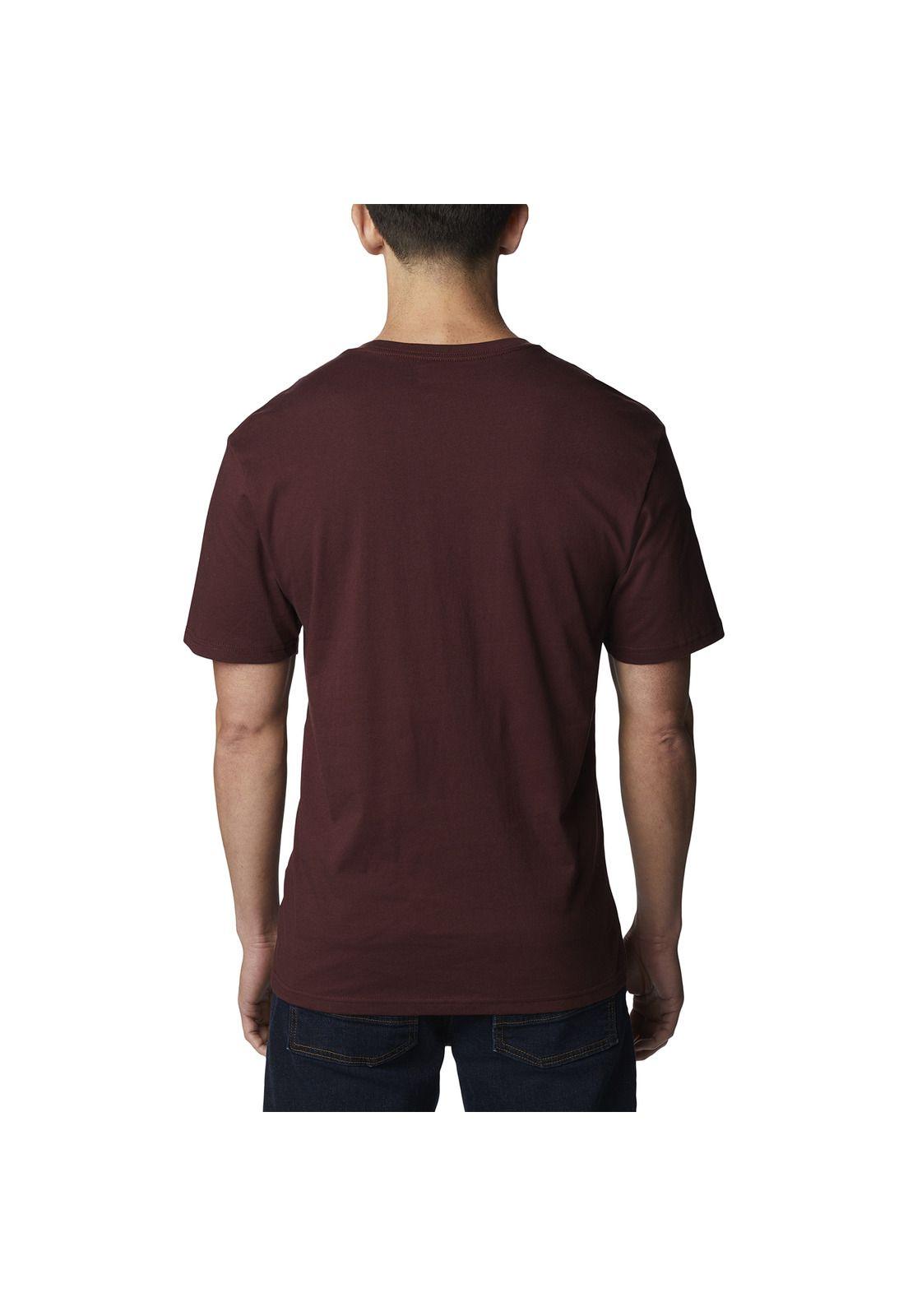 Polera M/C Hombre Csc Basic Logo Morado-4