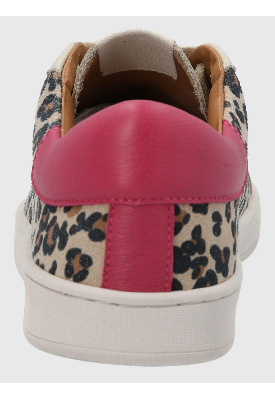 Zapatilla Cuero Mujer Merano Animal Print-6