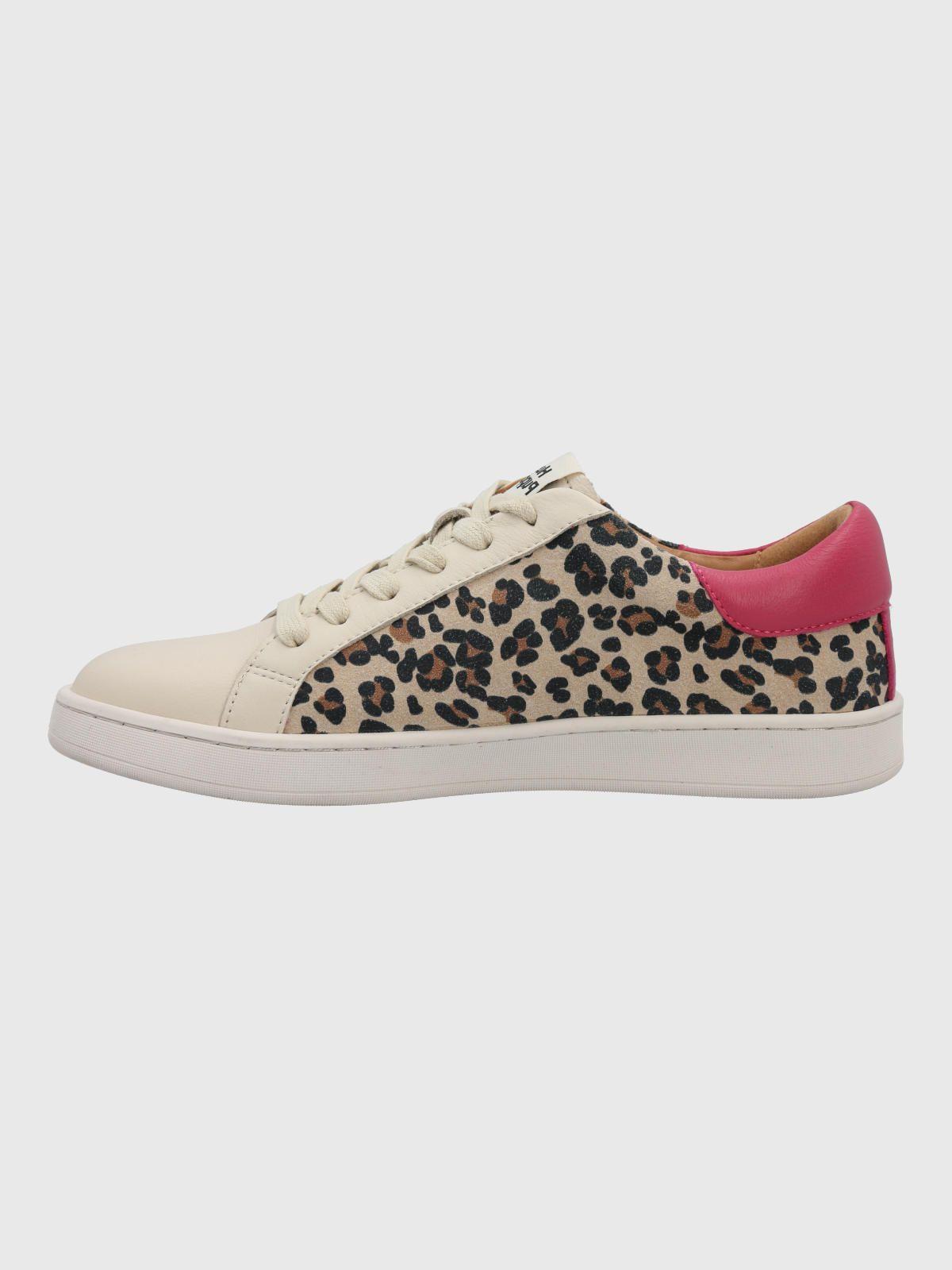 Zapatilla Cuero Mujer Merano Animal Print-5