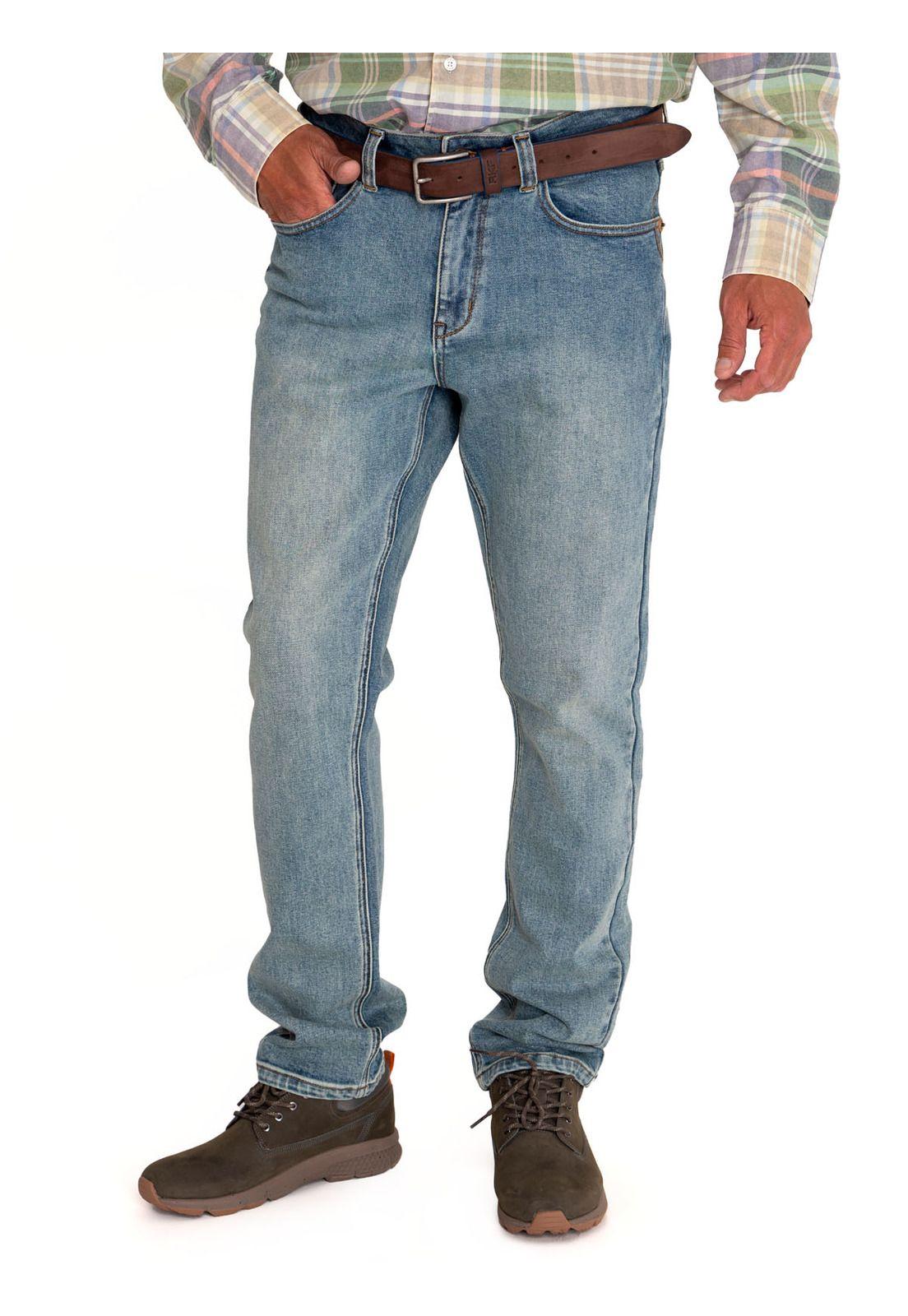 Jeans Algodón Orgánico Hombre Five Denim-4