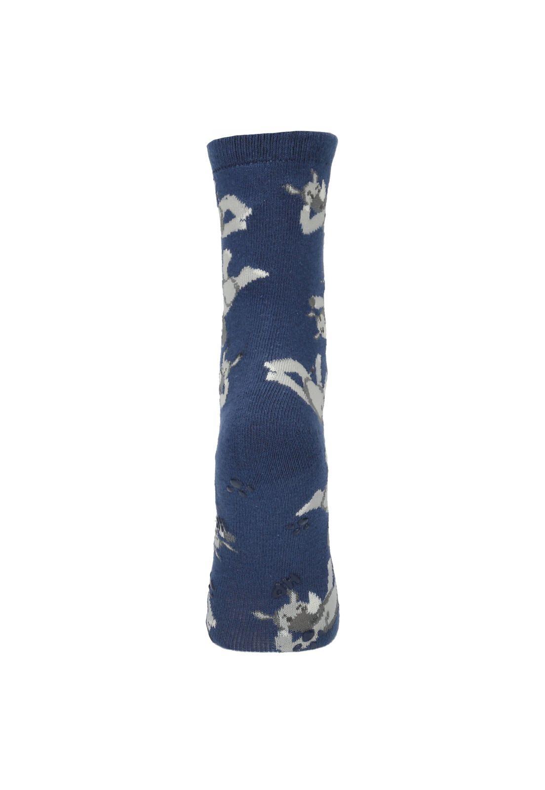 Calcetín Algodón Niño Rhino Azul-1