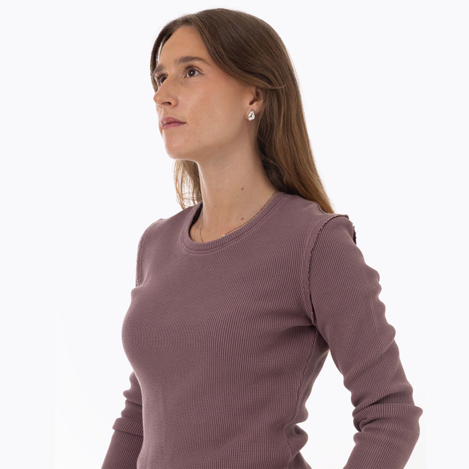 Polera Manga Larga Mujer Oslo Morado-3
