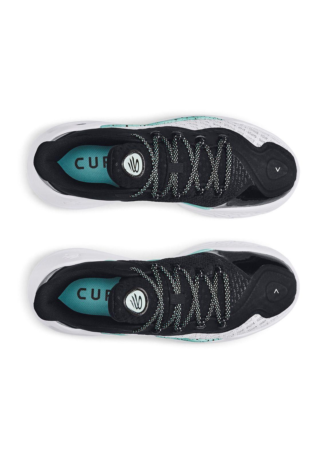 Zapatilla Under Armour Curry 11 Unisex Blanco-4