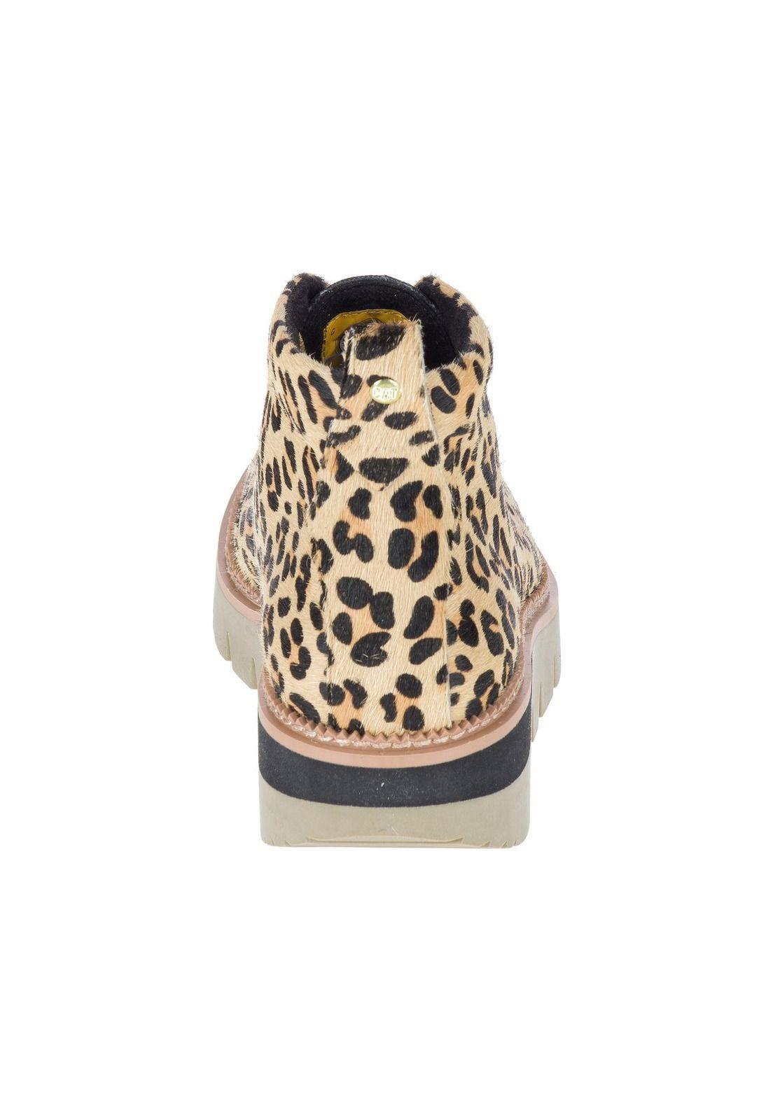 Botin Mujer Casual Imprint Café-4