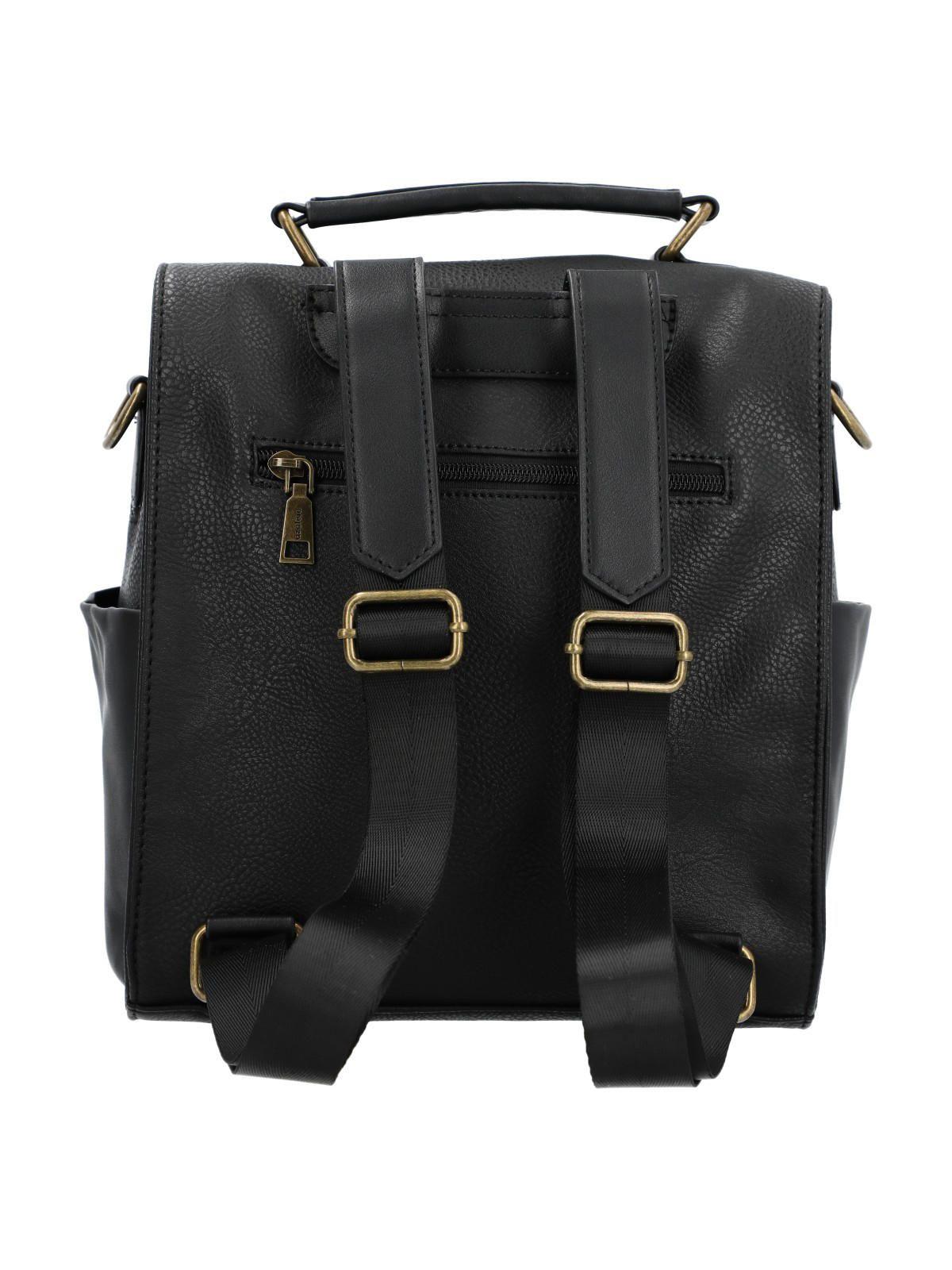 Cartera Mochila Mujer Marant Backbag Negro-3