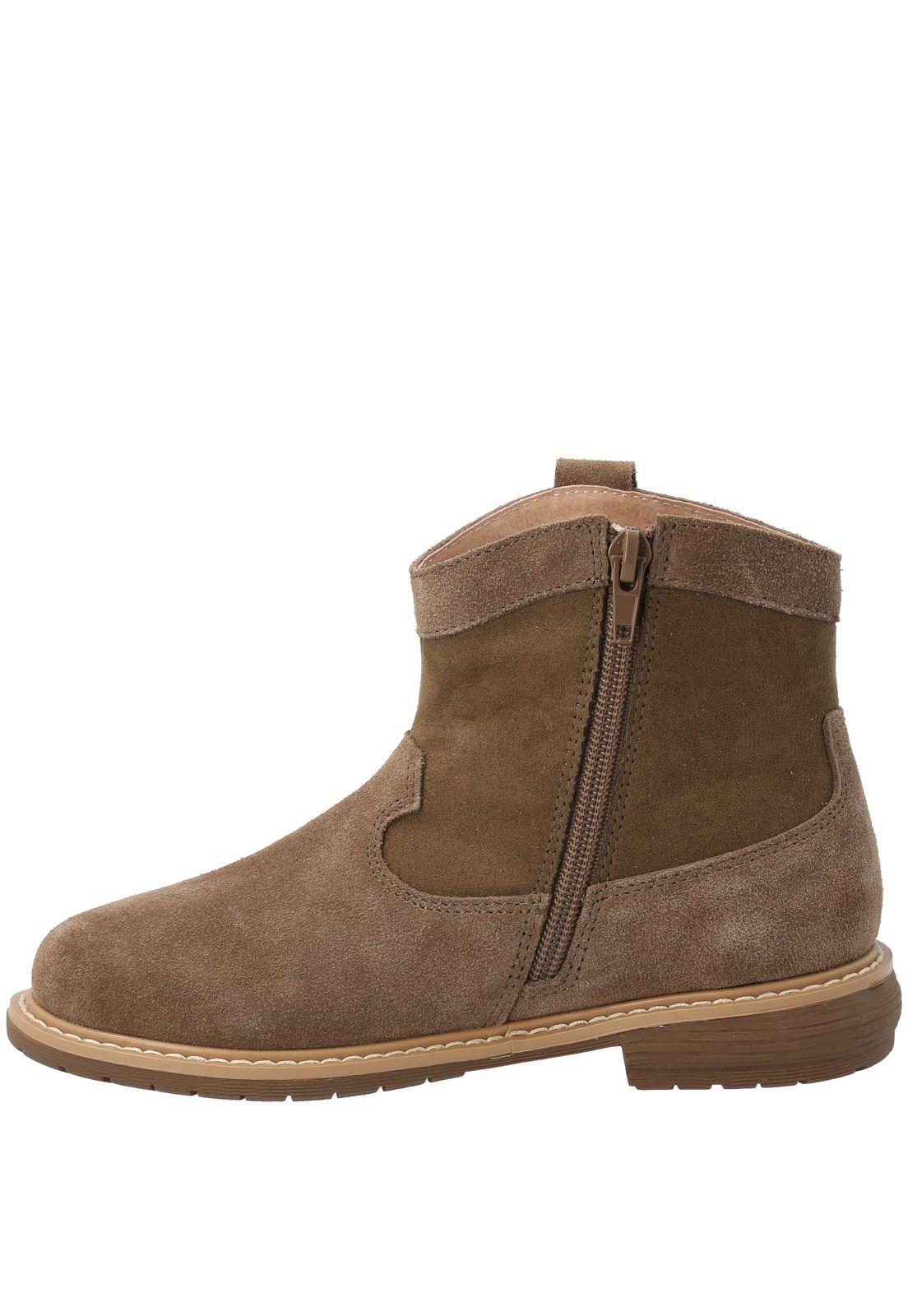 Bota Niña Blossom Marrón-4