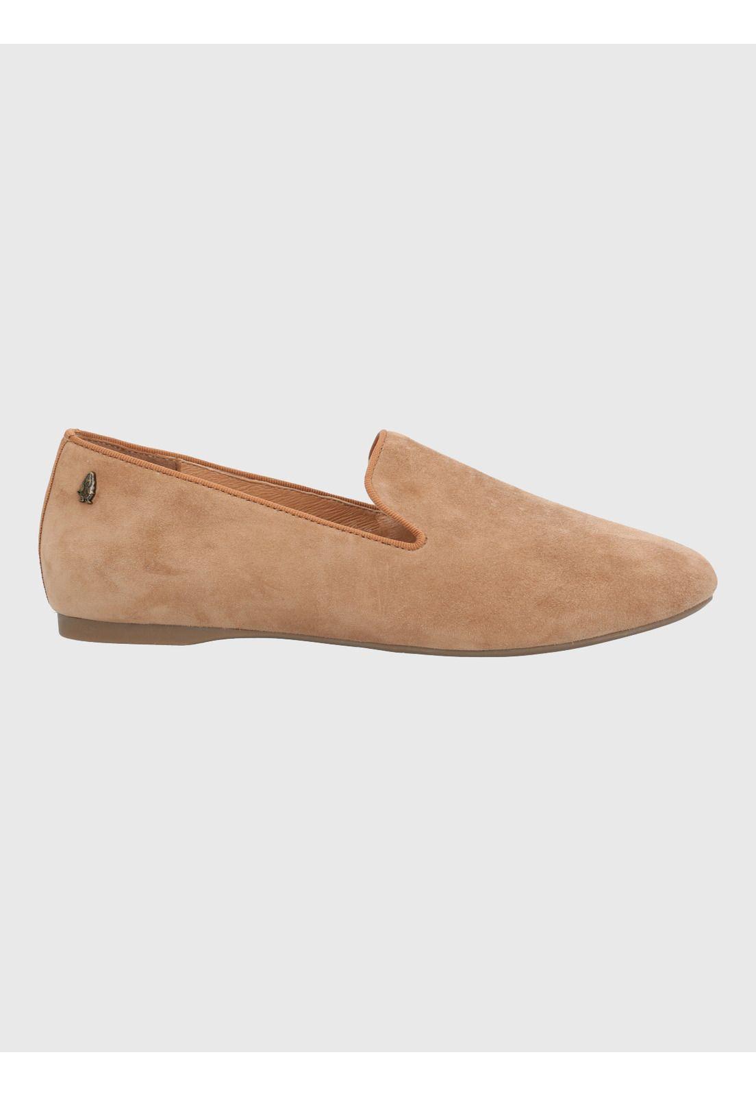 Mocasin Cuero Mujer Oda Café-1