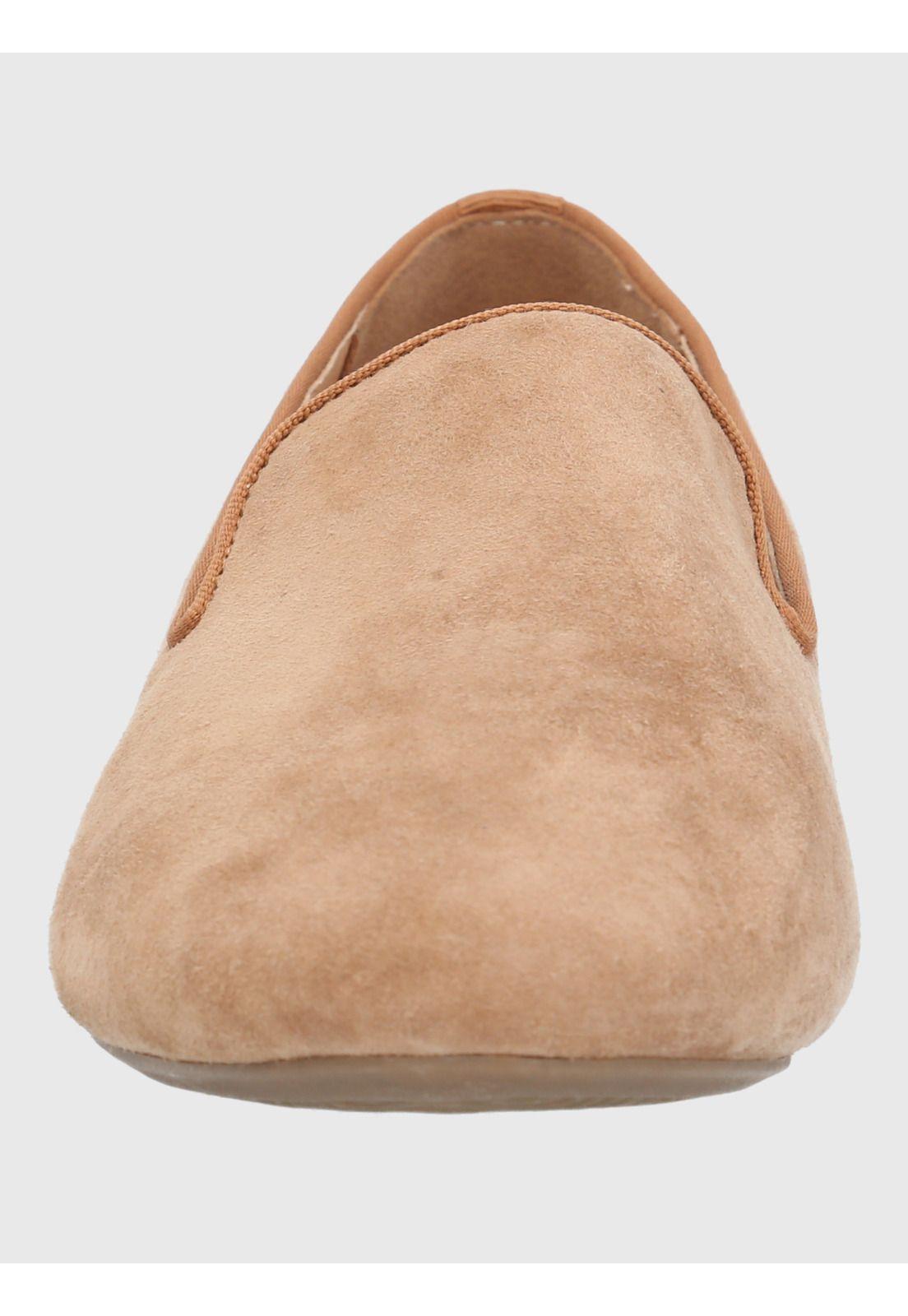 Mocasin Cuero Mujer Oda Café-3