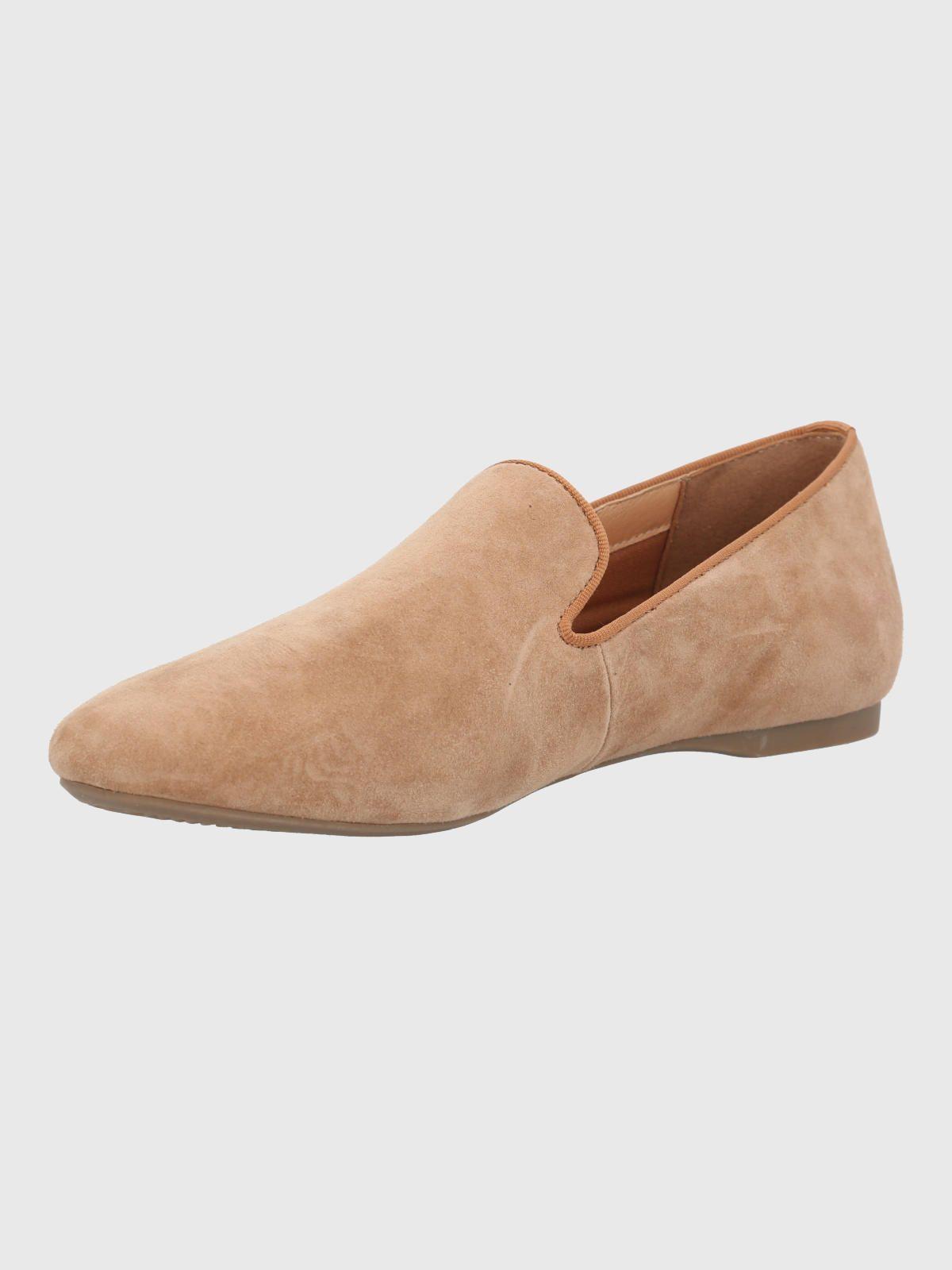 Mocasin Cuero Mujer Oda Café-4