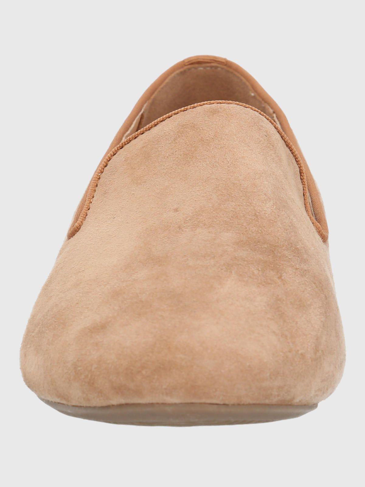 Mocasin Cuero Mujer Oda Café-3