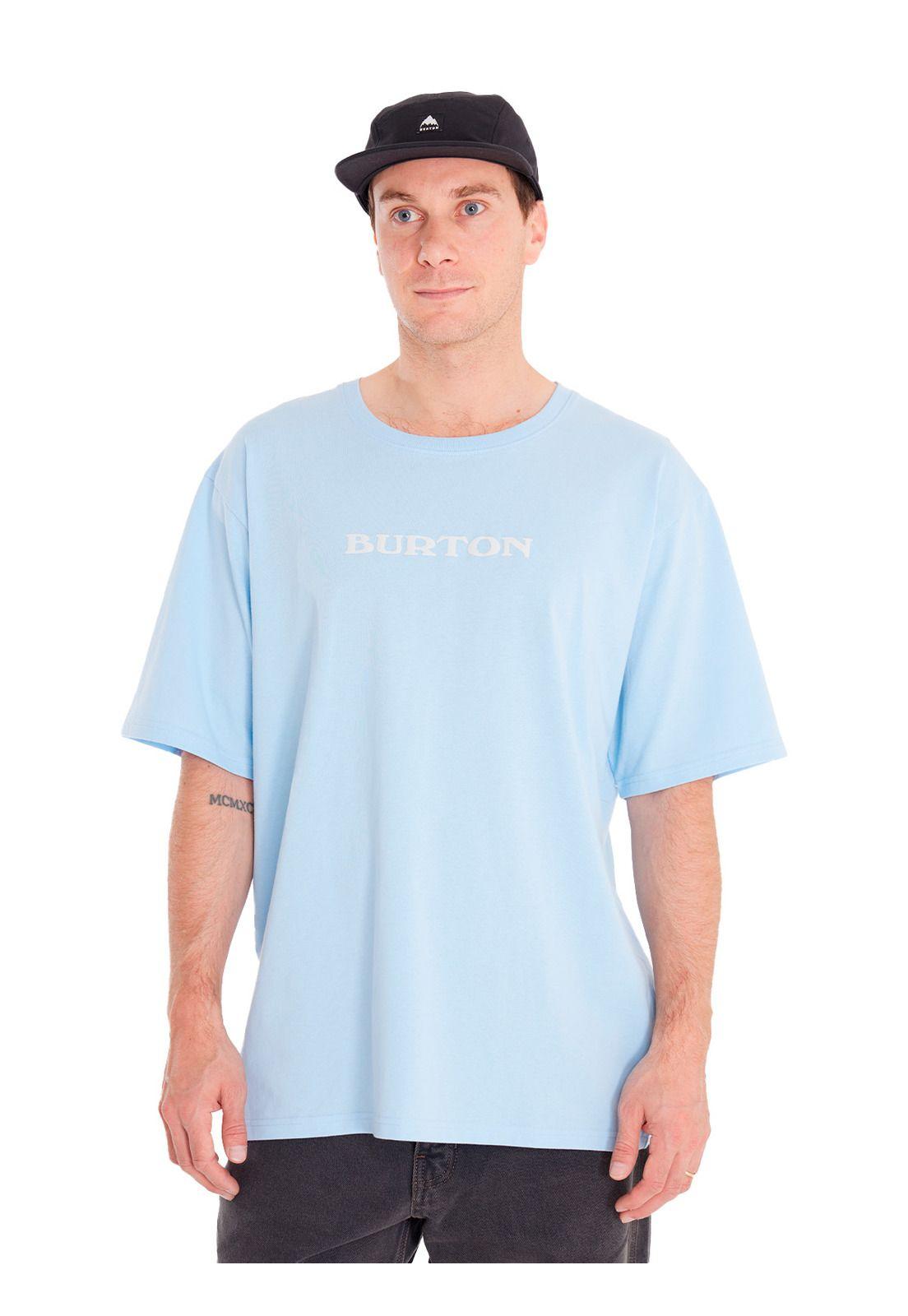 Polera manga corta Hombre Shirt Short Sl Celeste-0