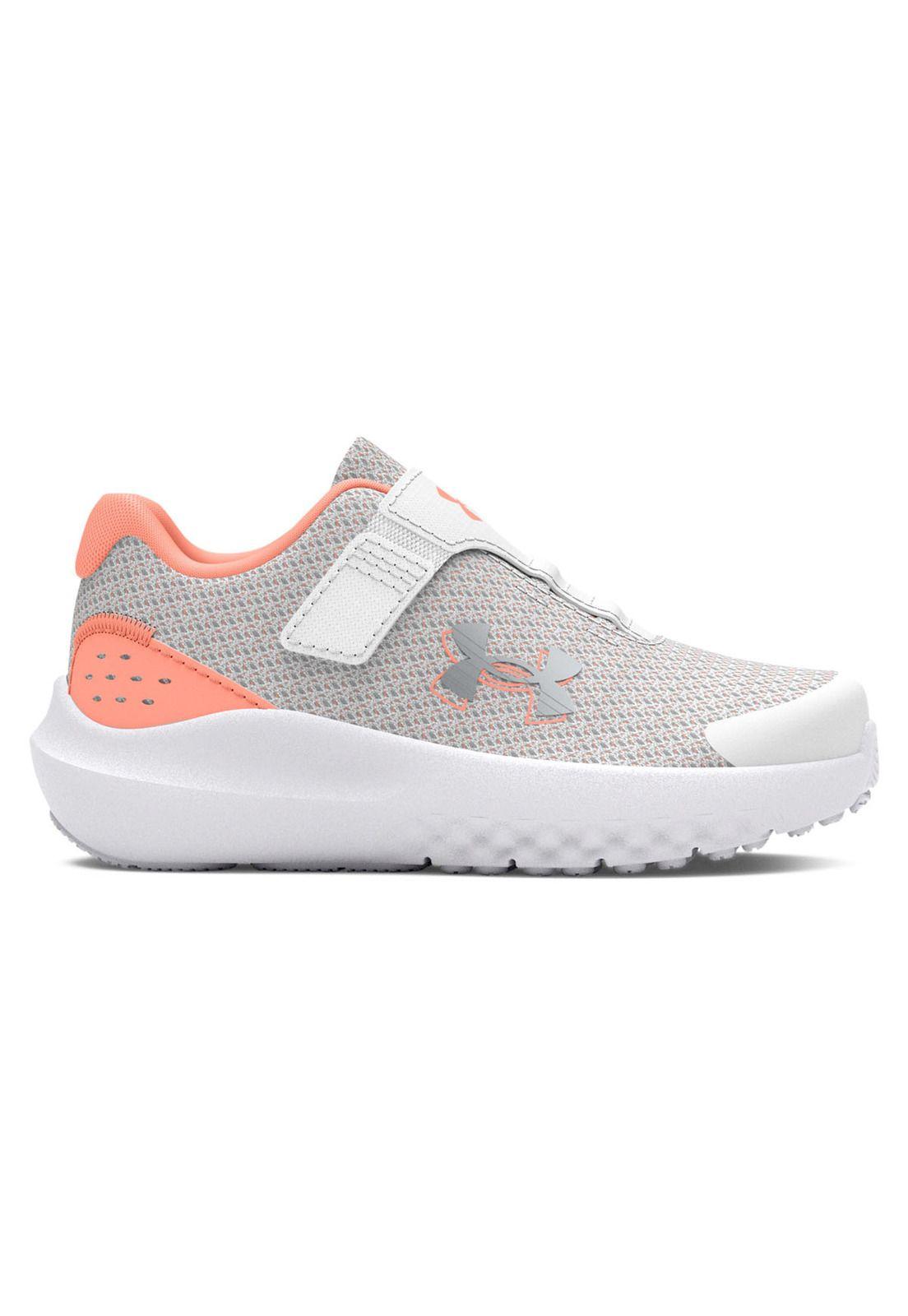 Zapatillas UA Surge 4 AC para niña Gris-0