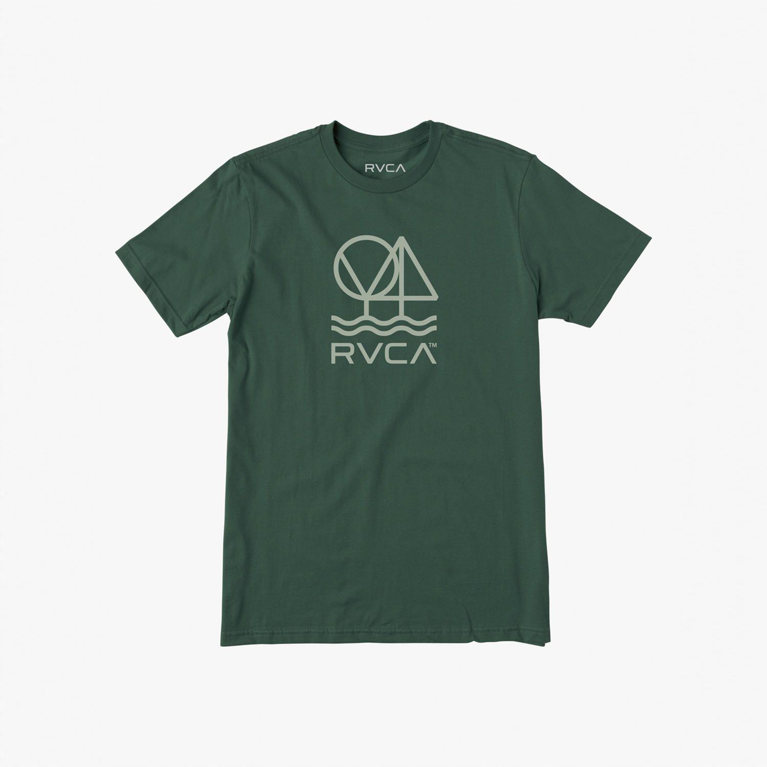 Polera M/C Hombre Timber M Tees Verde-0