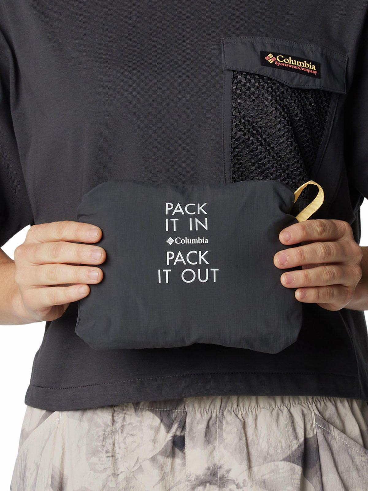 Cortaviento Mujer Painted Peak Cropped Gris-5