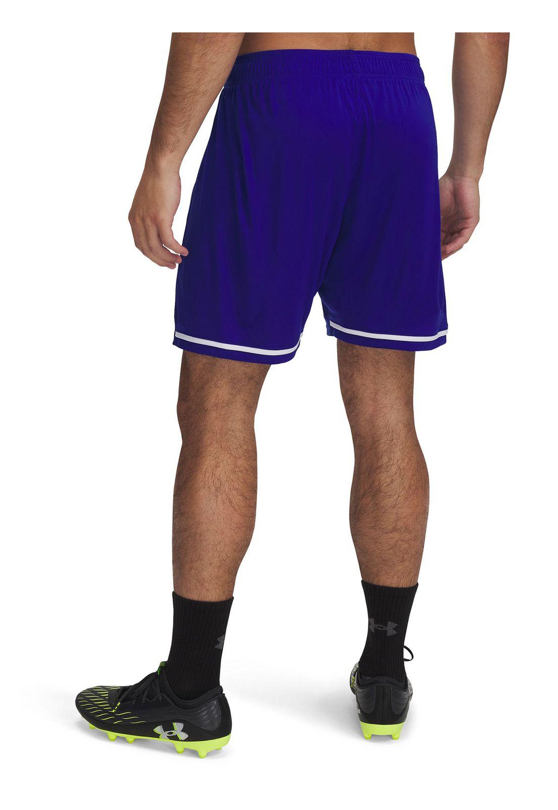 Short Ua Challenger Azul Para Hombre-1