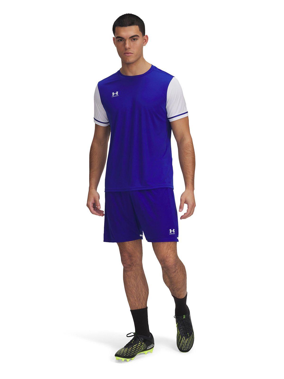 Short Ua Challenger Azul Para Hombre-3