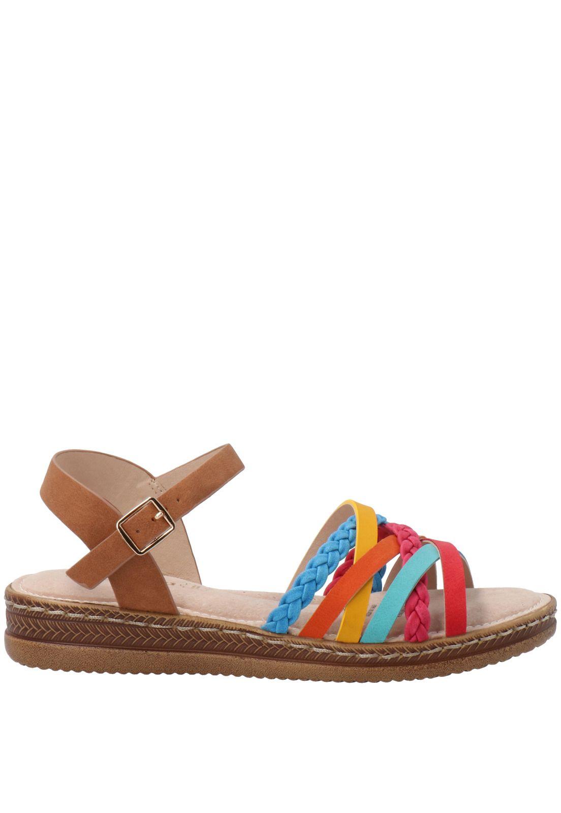 Sandalia Mujer Zanzara Multicolor-1