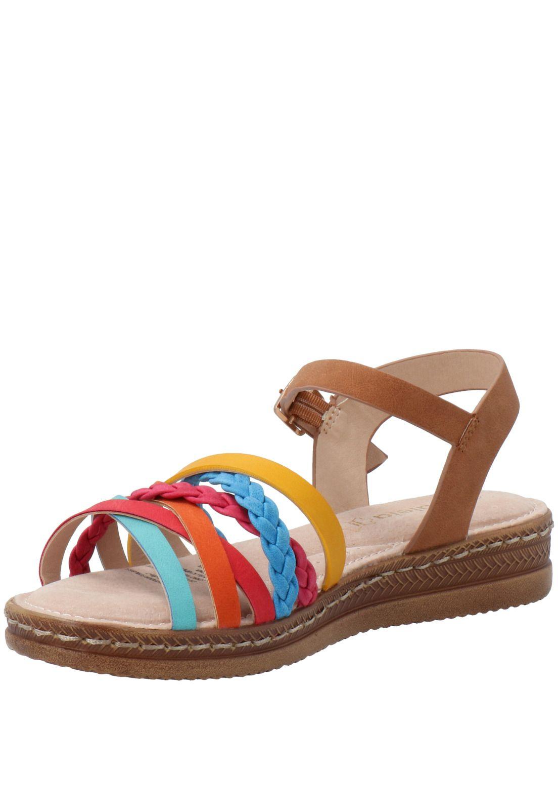 Sandalia Mujer Zanzara Multicolor-3
