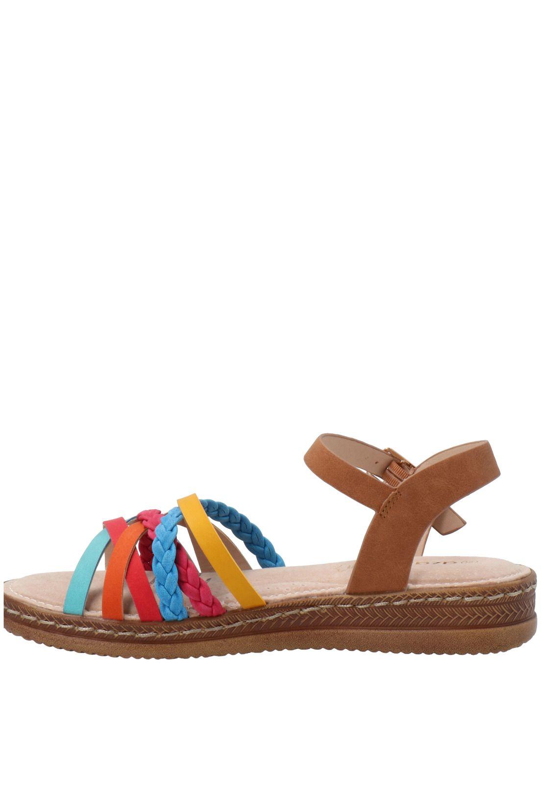 Sandalia Mujer Zanzara Multicolor-4
