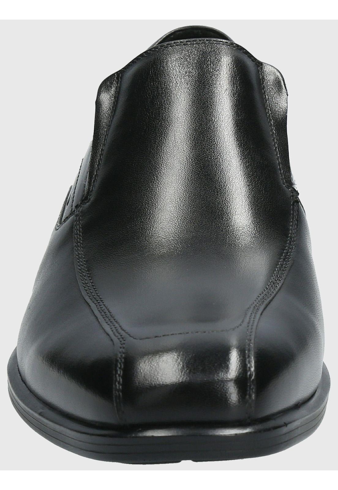 Slip On Cuero Hombre Strand Negro-3