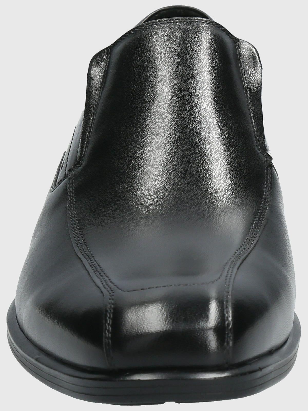 Slip On Cuero Hombre Strand Negro-3