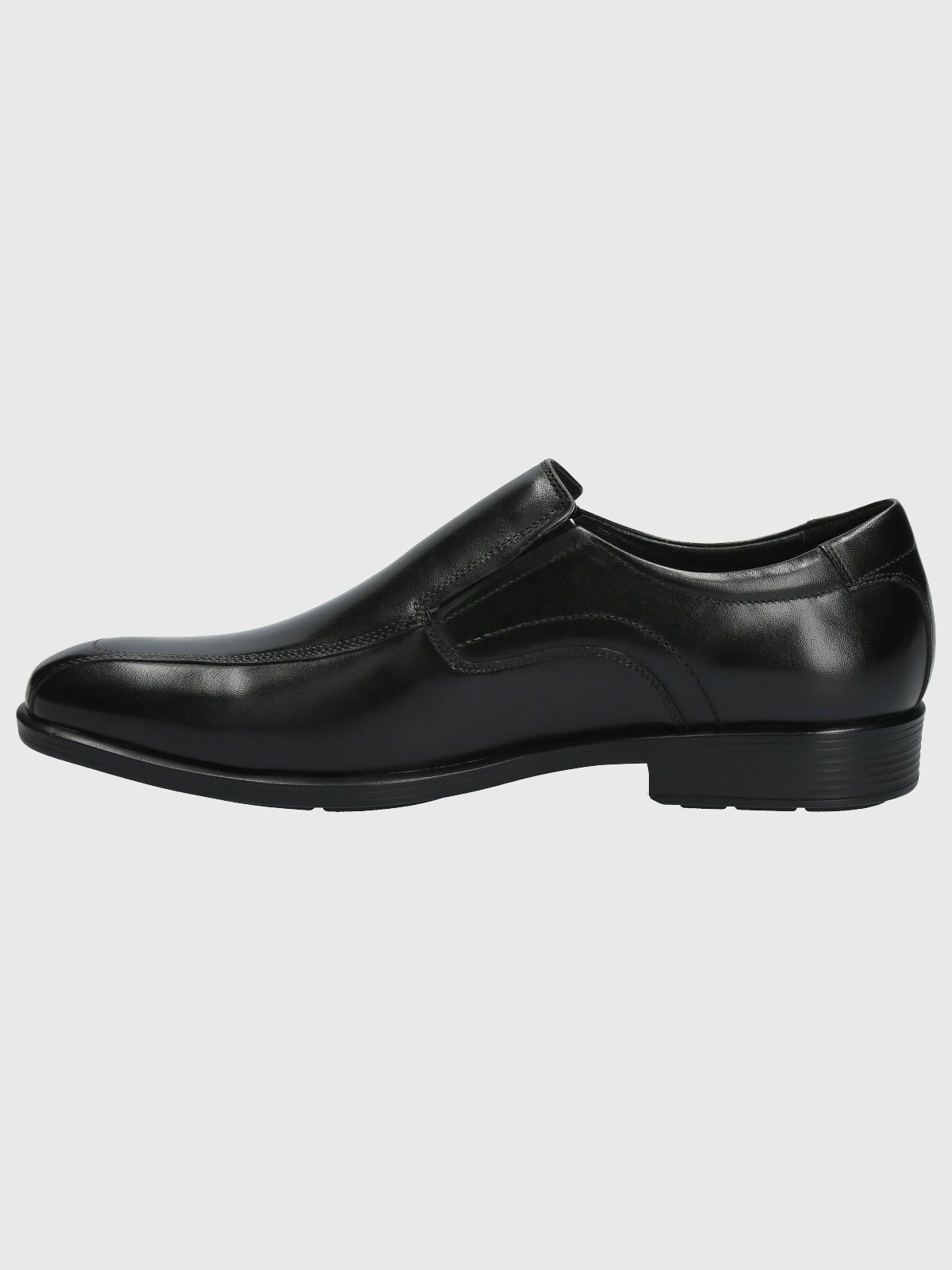 Slip On Cuero Hombre Strand Negro-5