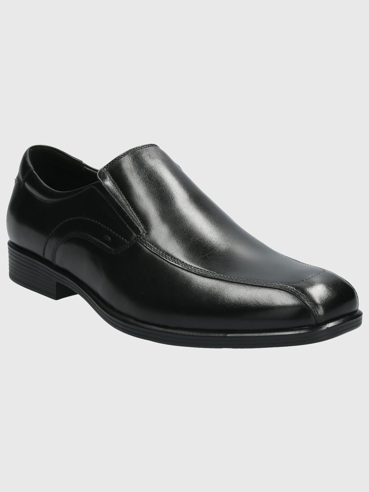 Slip On Cuero Hombre Strand Negro-0