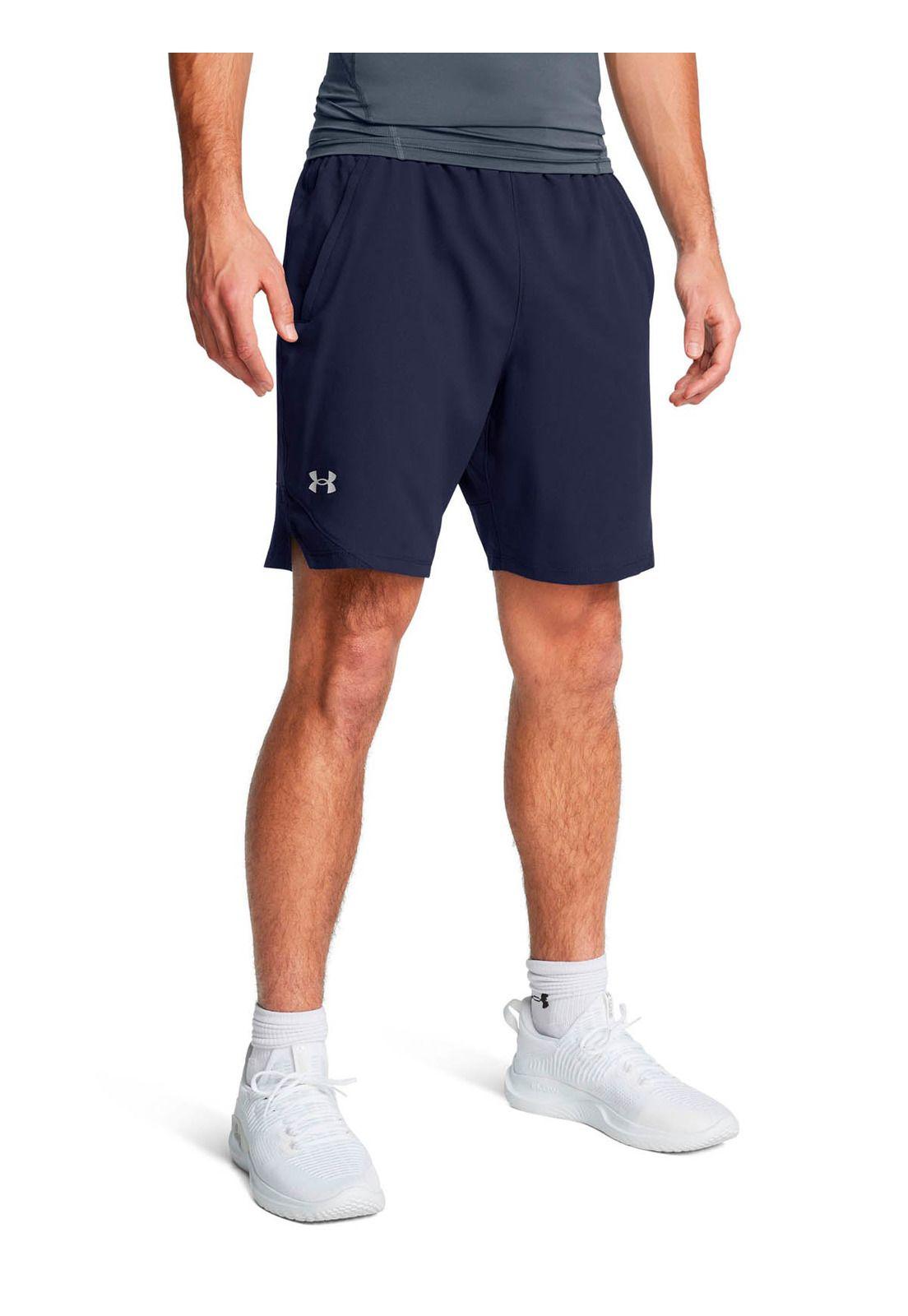 Short Training para hombre Vanish Woven azul -3