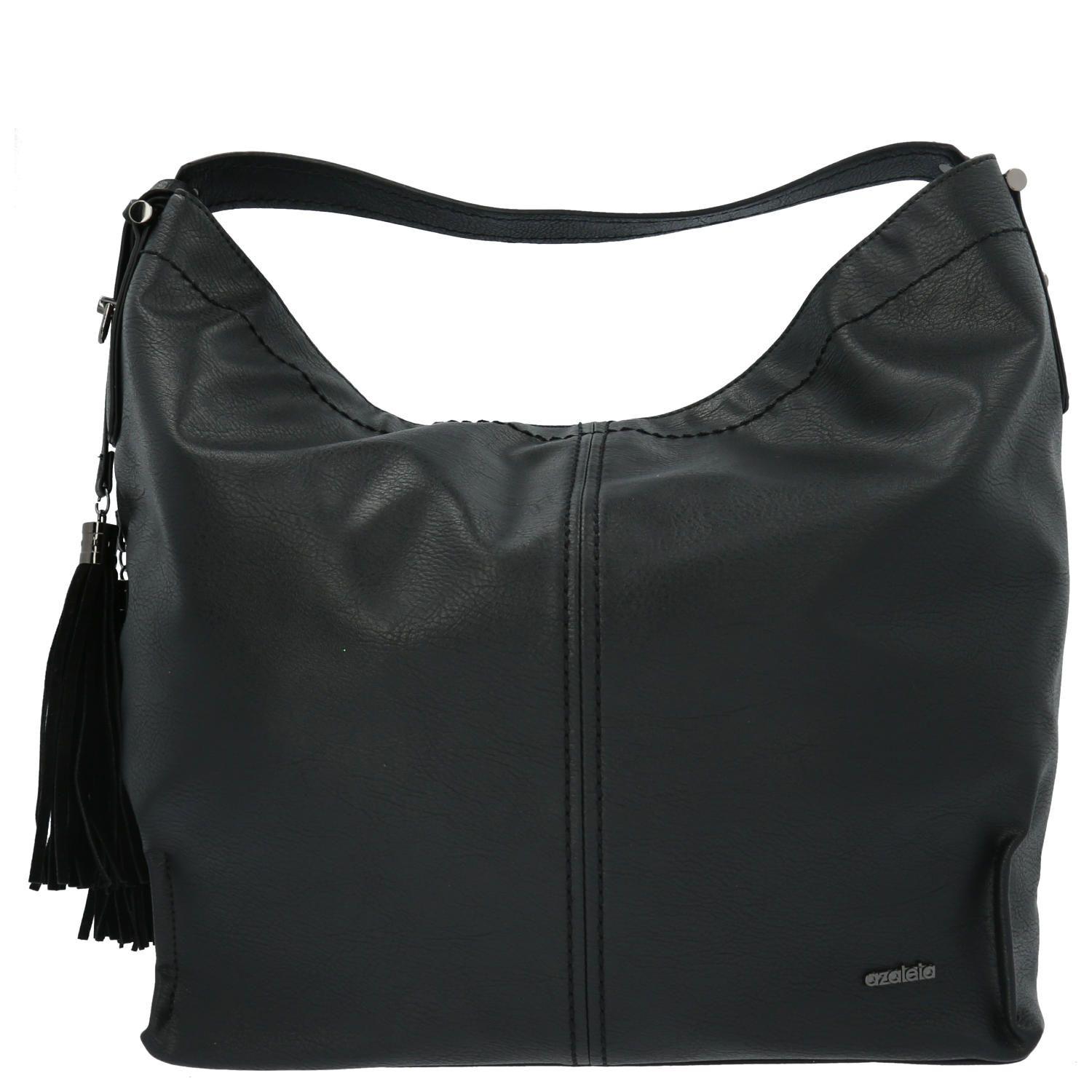 Cartera Elaine Hobo Negro Mujer-0