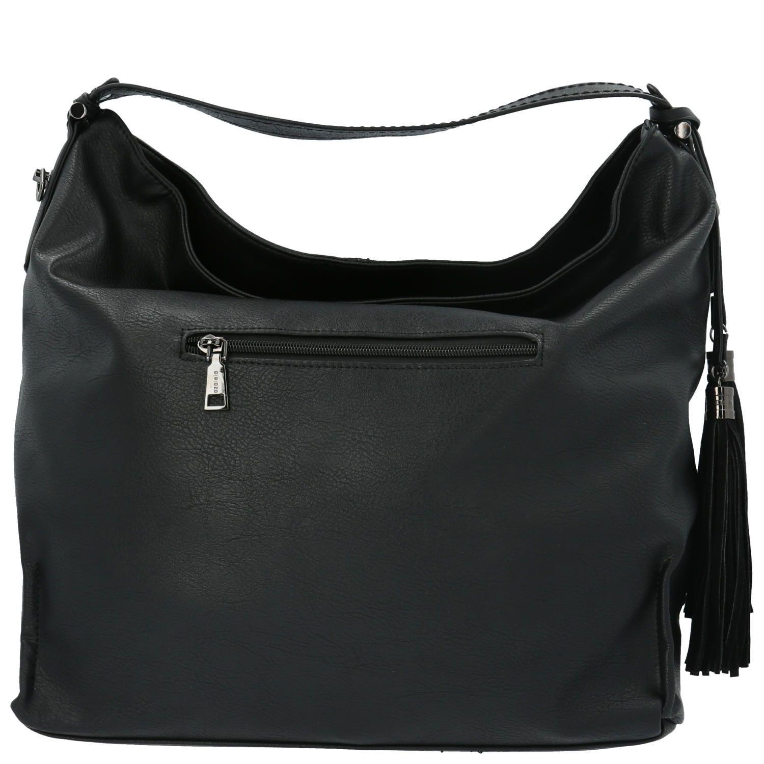 Cartera Elaine Hobo Negro Mujer-2