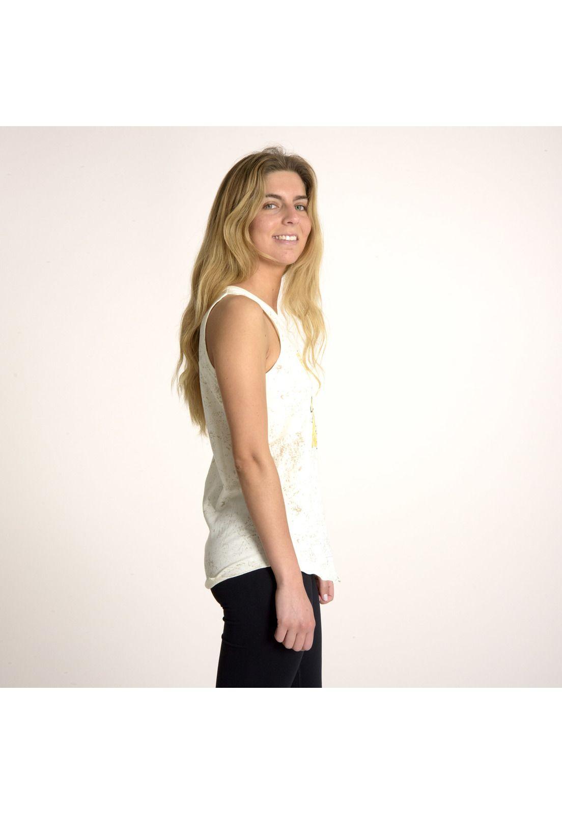 Polera Mujer W Maya Ss Shirt Crema-2