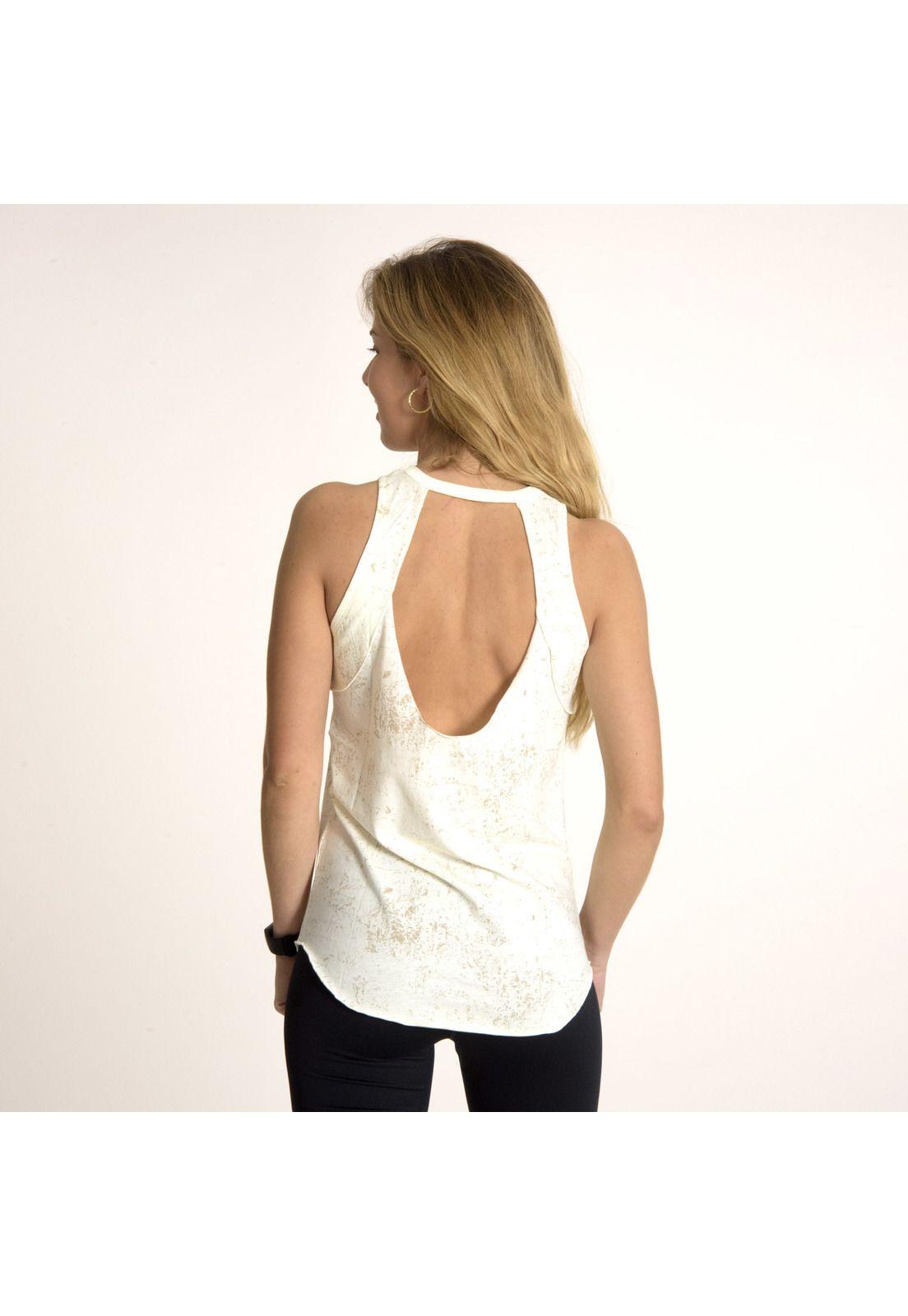 Polera Mujer W Maya Ss Shirt Crema-3