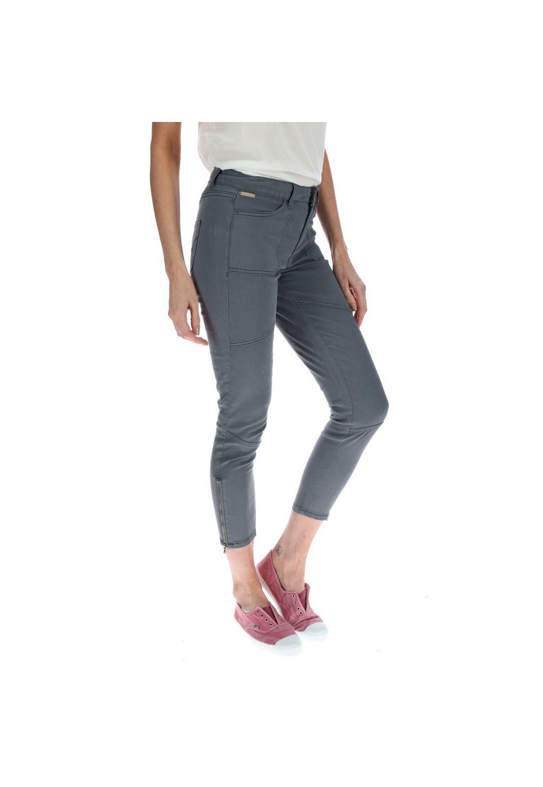 Pantalón Pitillo Mujer Tessa Grafito-3