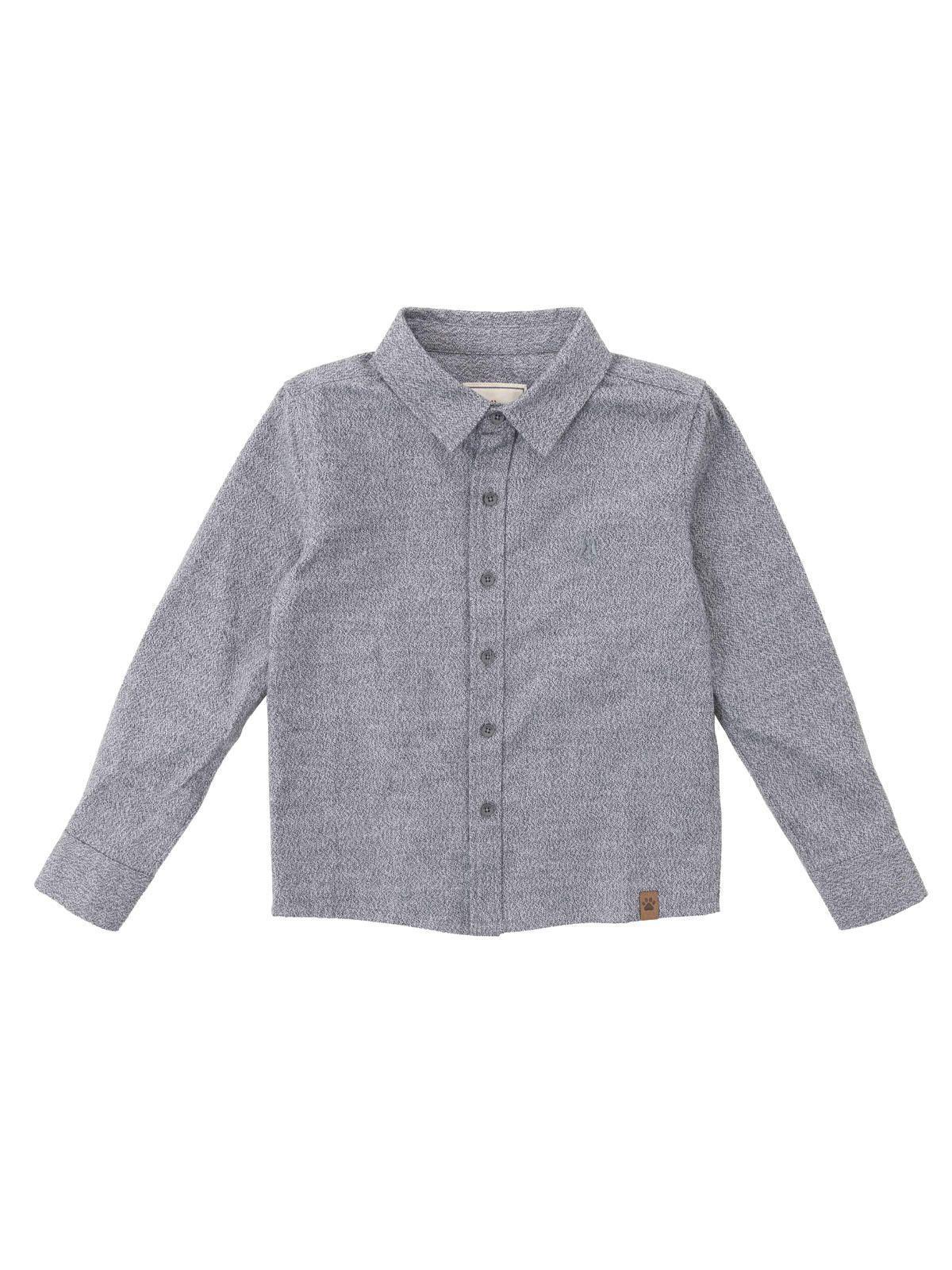 Camisa Manga Larga Tim Niño Gris-0
