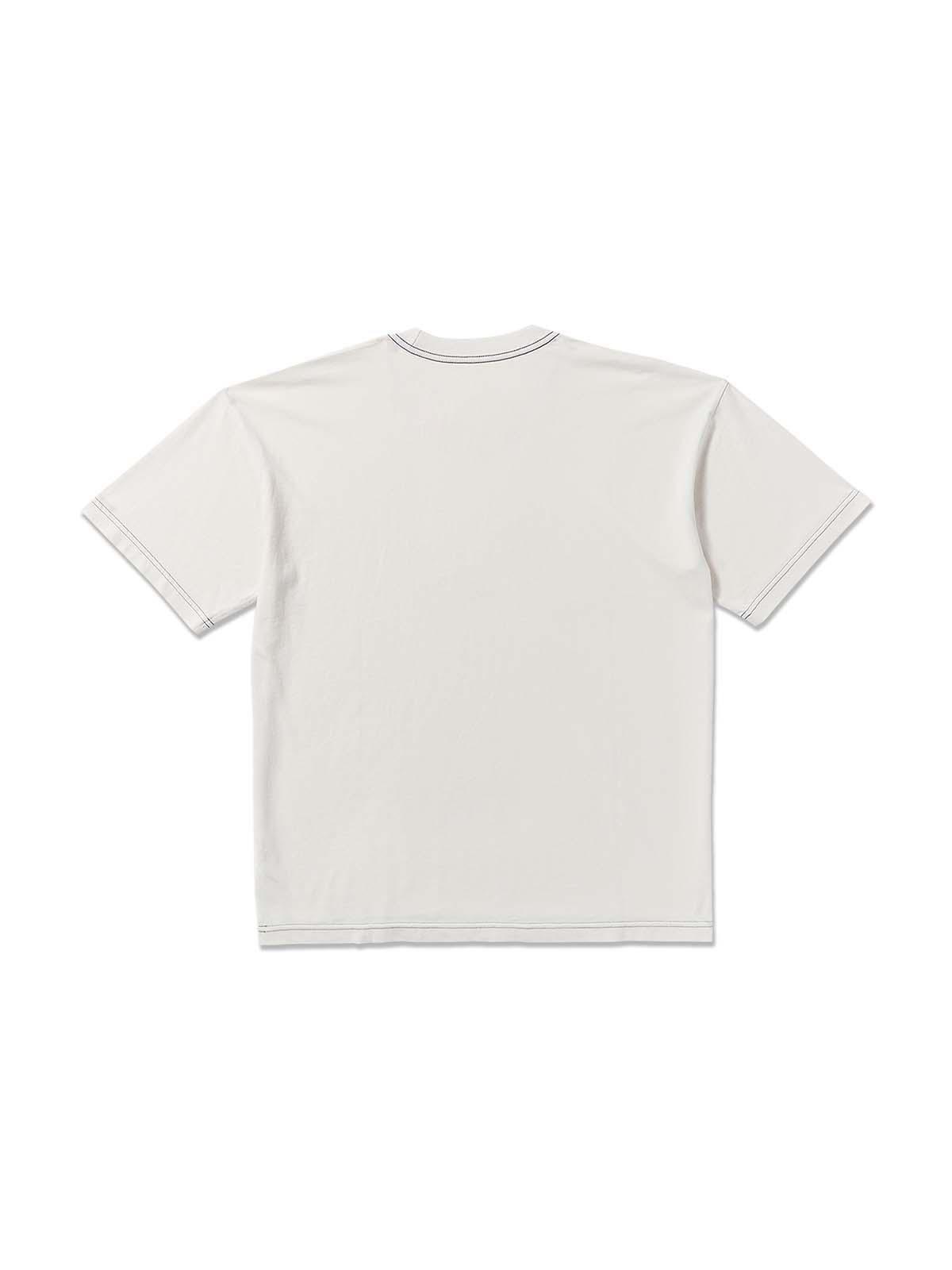 Polera m/c Hombre Bad dog Blanco-1