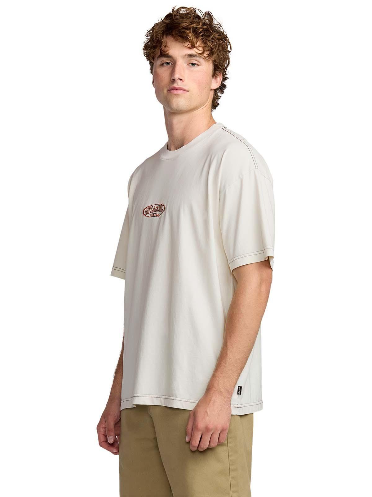Polera m/c Hombre Bad dog Blanco-5