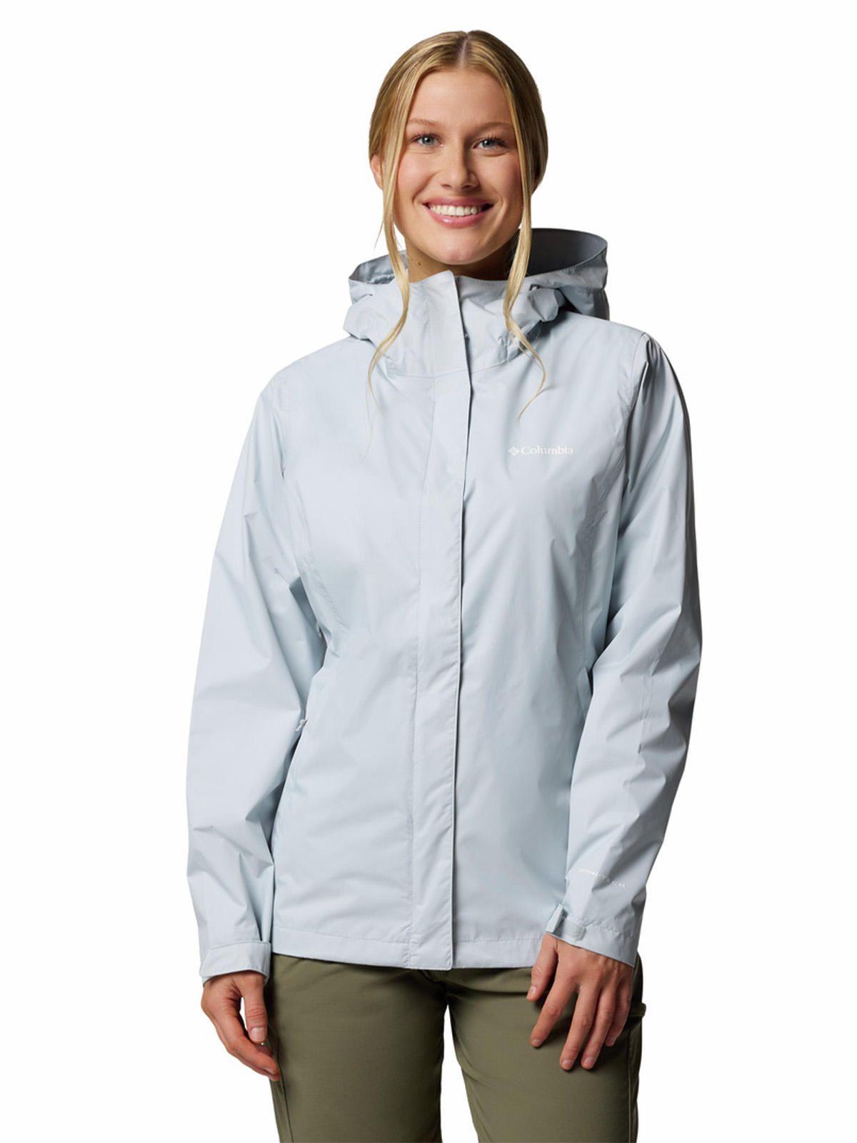 Cortaviento impermeable Mujer Arcadia II Gris-0