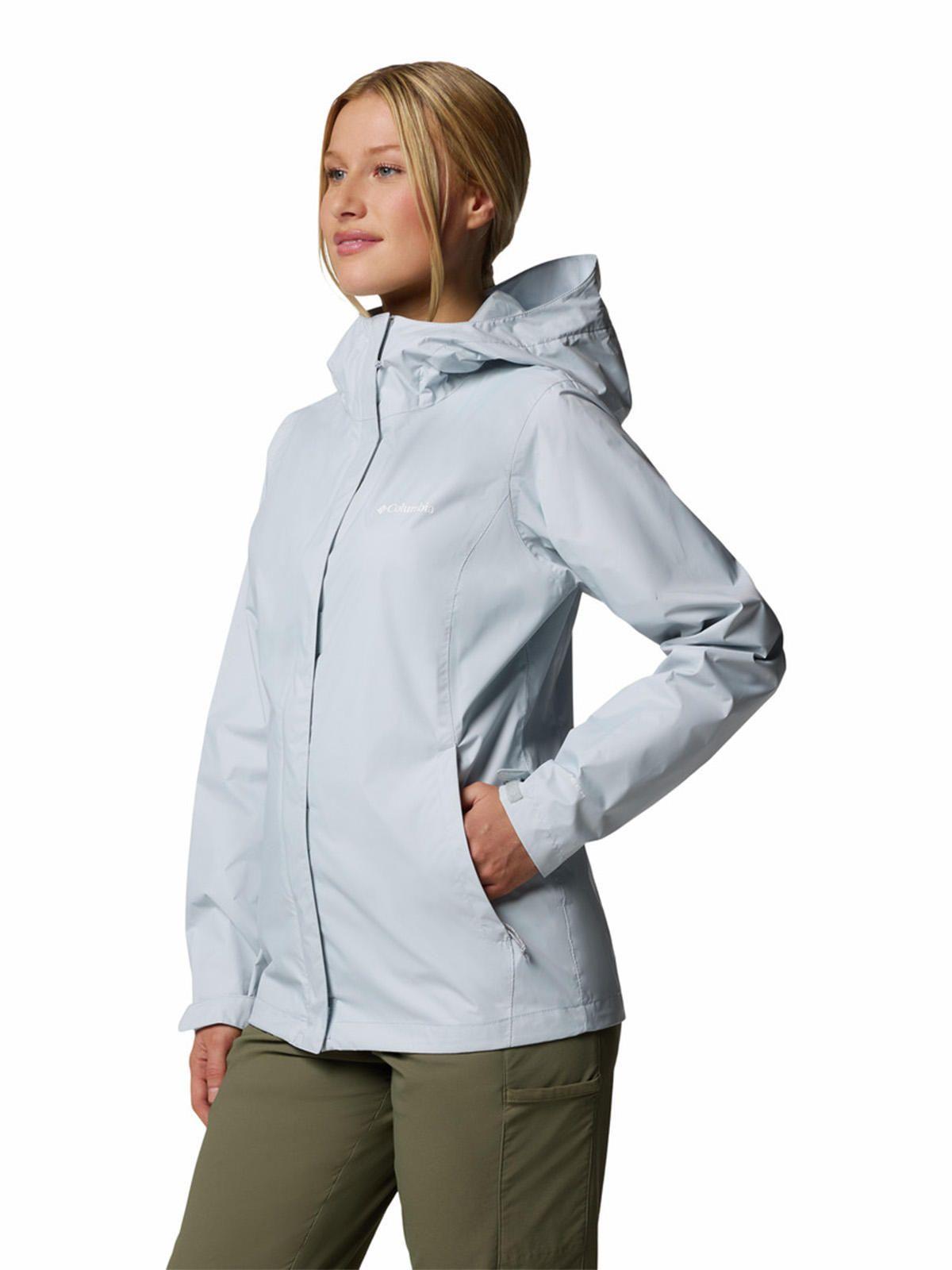 Cortaviento impermeable Mujer Arcadia II Gris-1