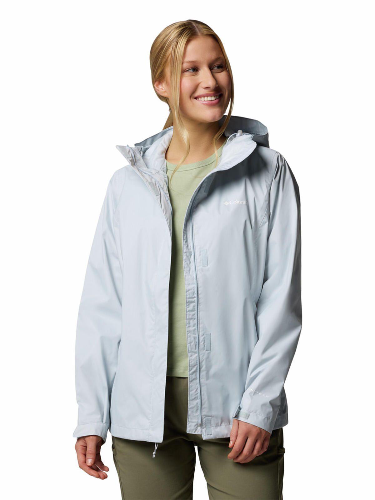 Cortaviento impermeable Mujer Arcadia II Gris-5