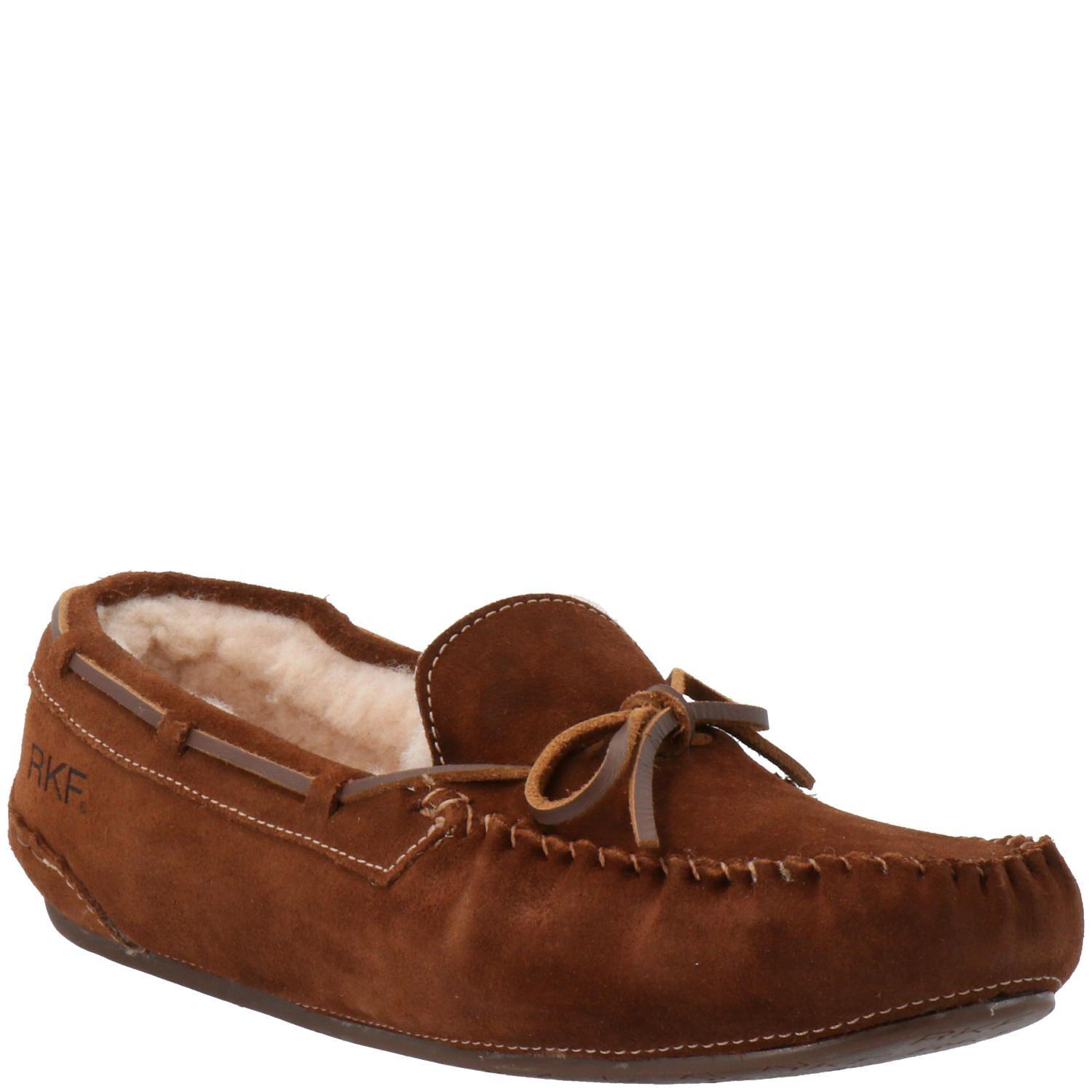 Slip On Hombre Kike Cuero Café-0