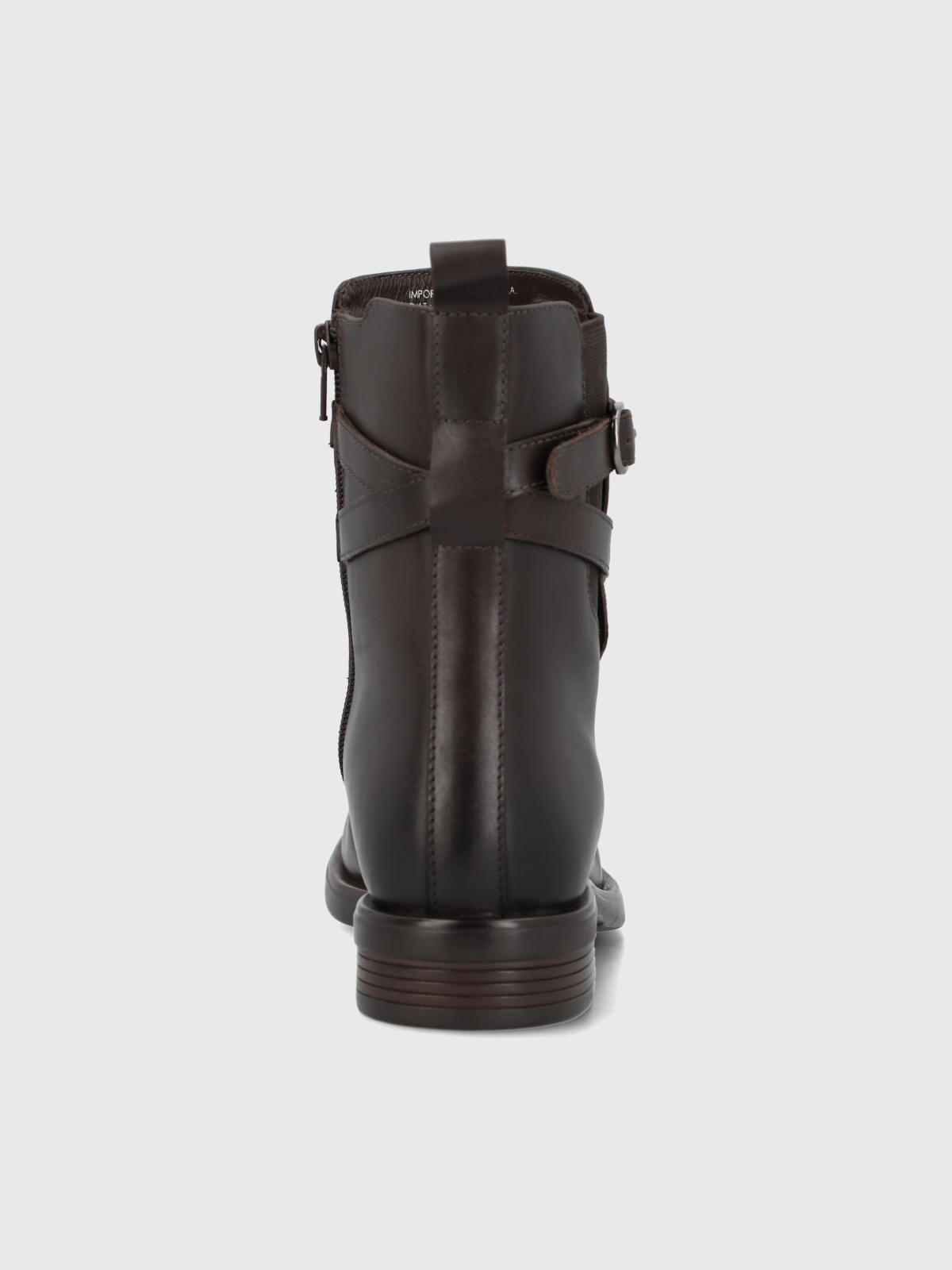 Botin Cuero Mujer Andresa Café-6