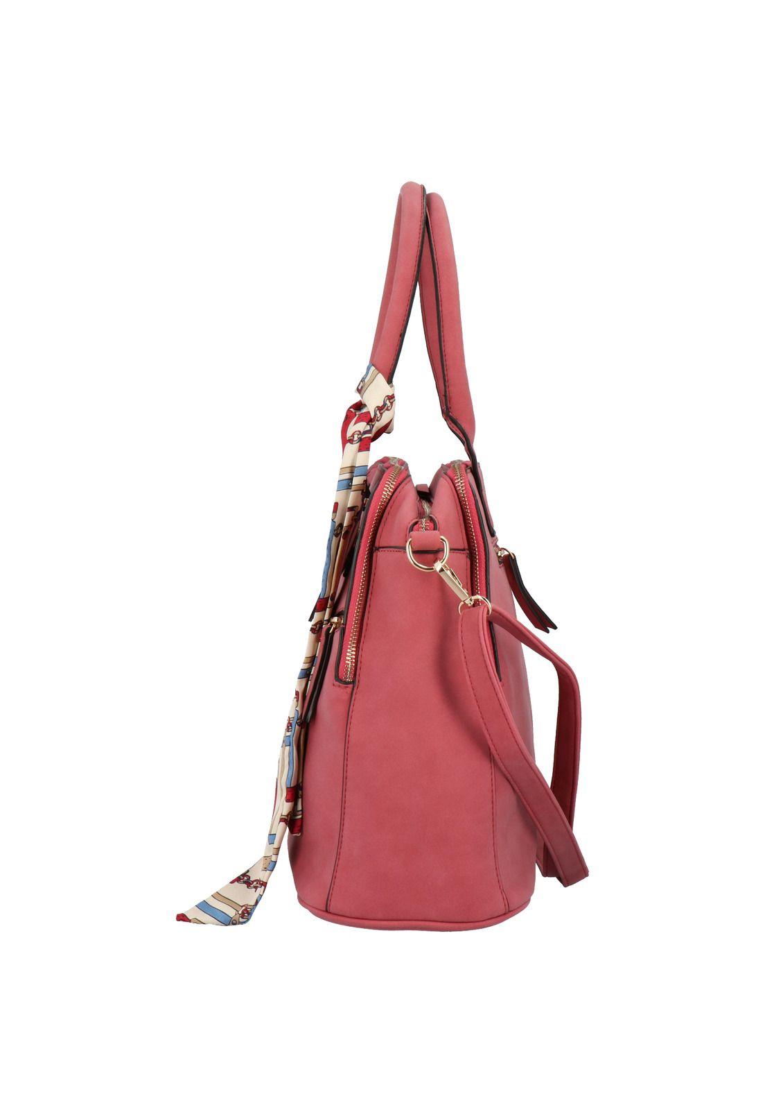 Cartera Bow Bag Rojo Mujer-2