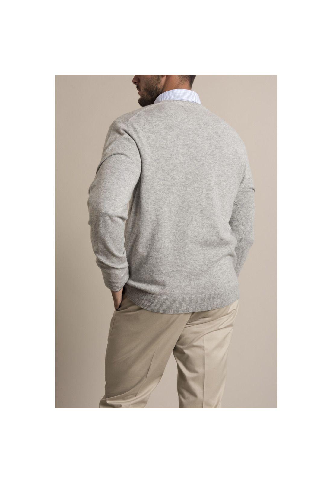Sweater Cashmere Rockford Gris-3