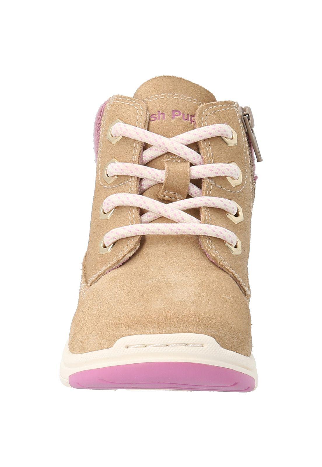Botin Niña Tracker Taupe-2