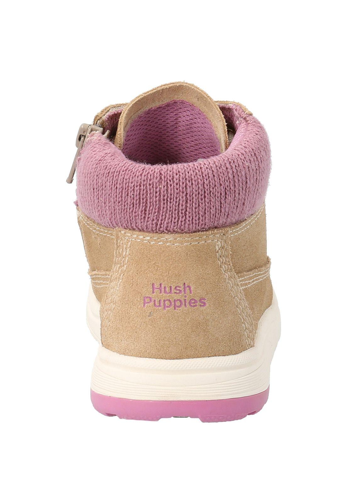 Botin Niña Tracker Taupe-4