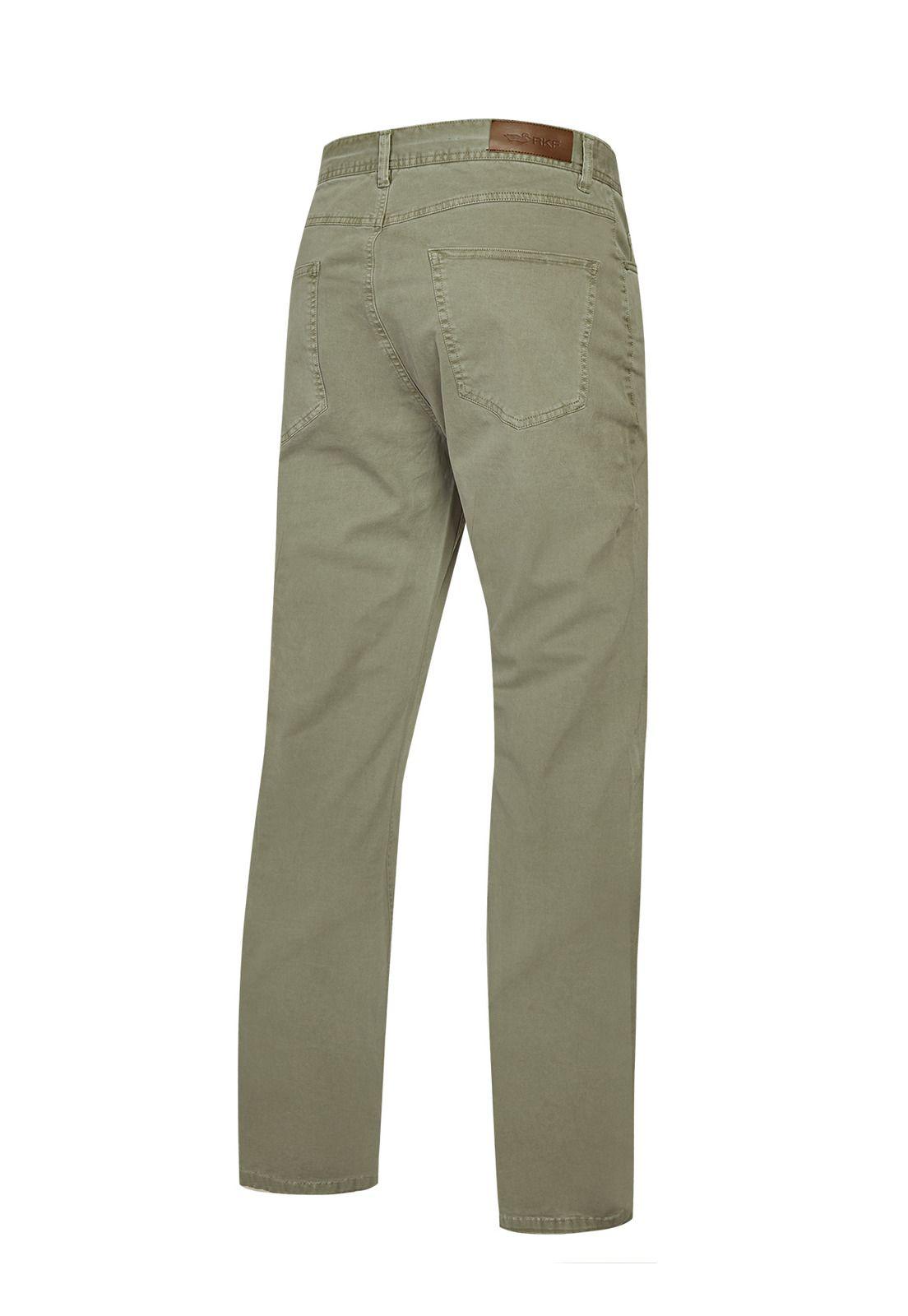 Pantalón Algodón Hombre Five Gris-1