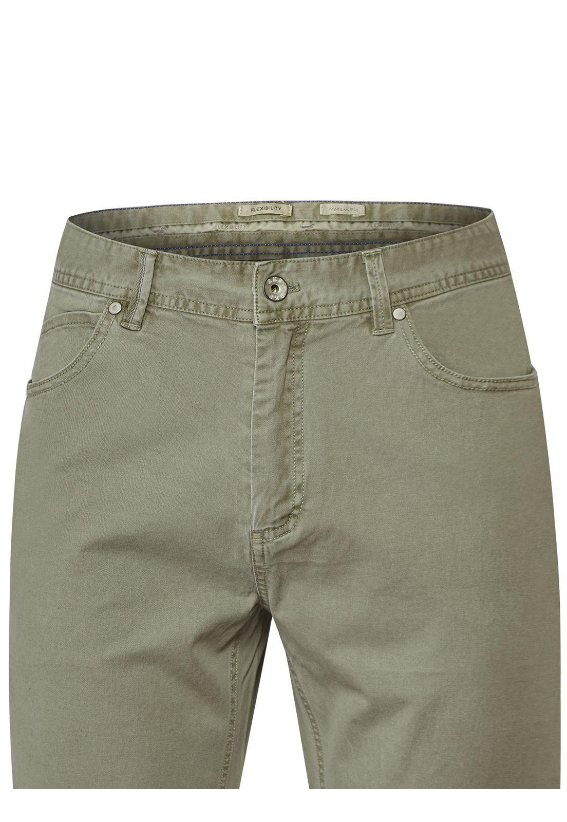 Pantalón Algodón Hombre Five Gris-3
