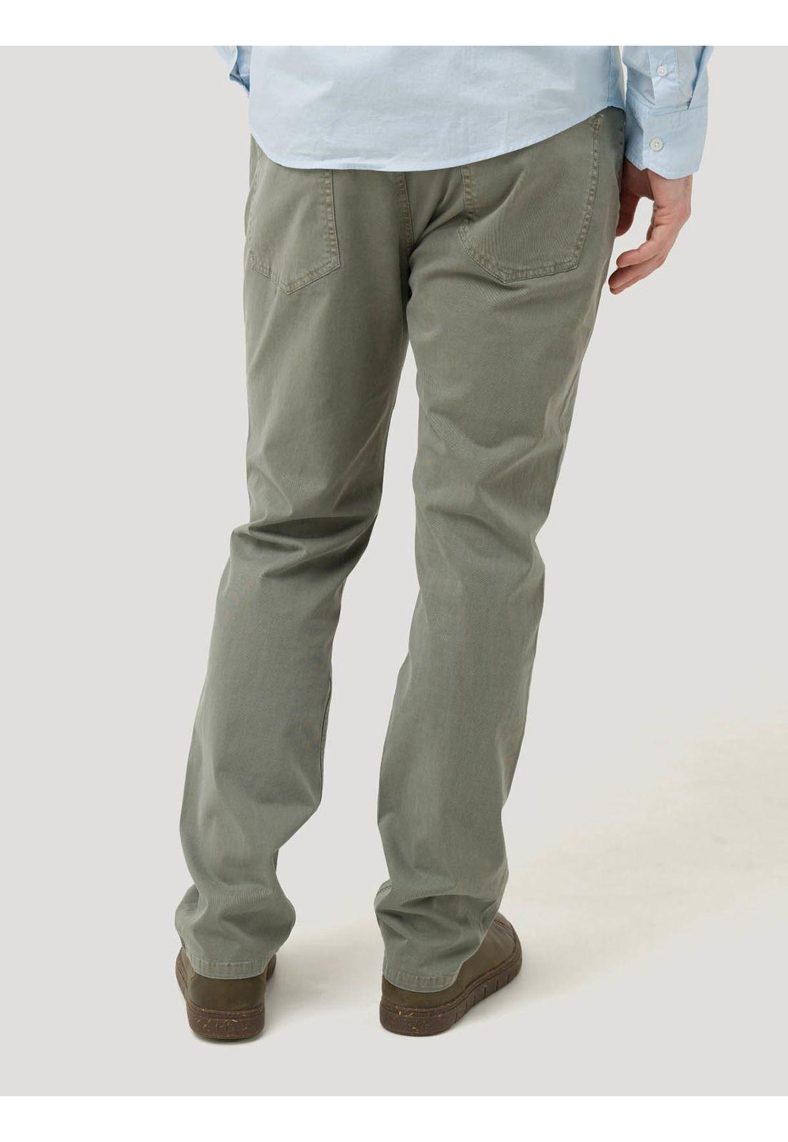 Pantalón Algodón Hombre Five Gris-5