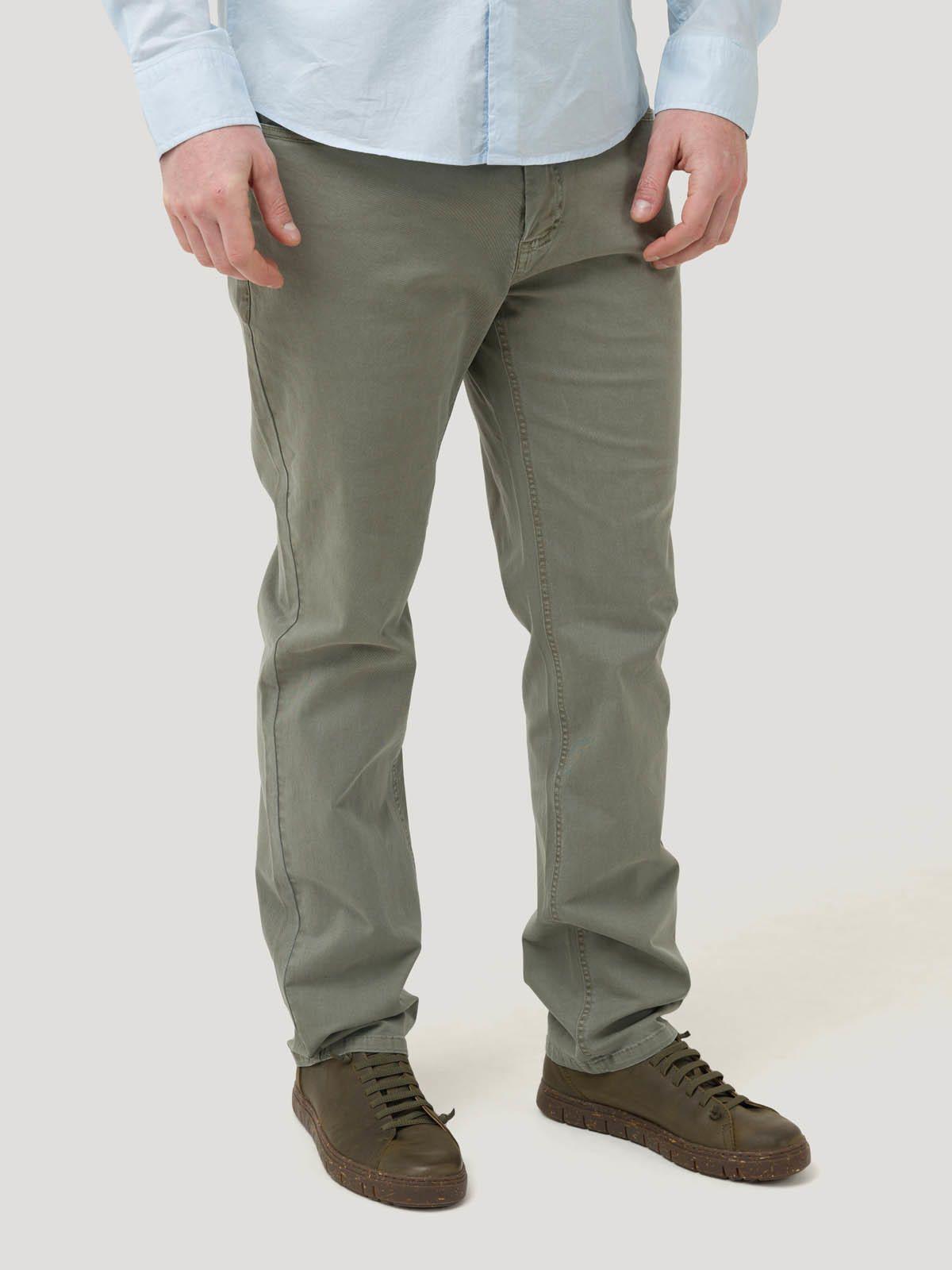 Pantalón Algodón Hombre Five Gris-4